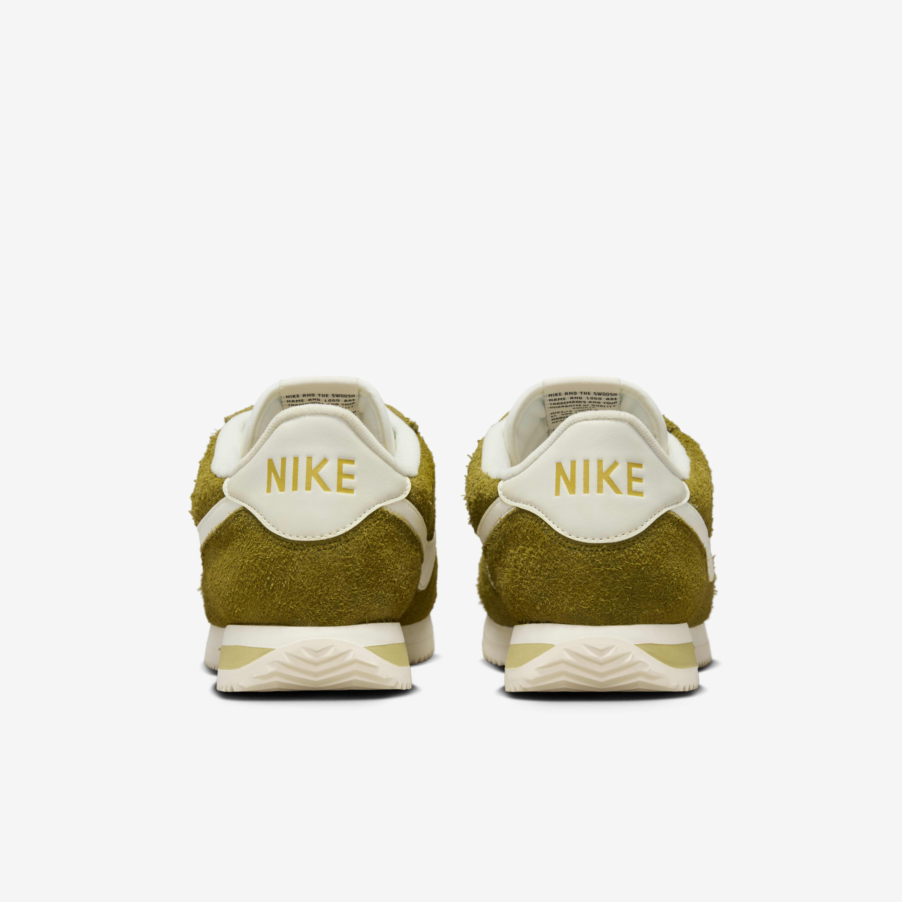 White and gold 'cortez mens top