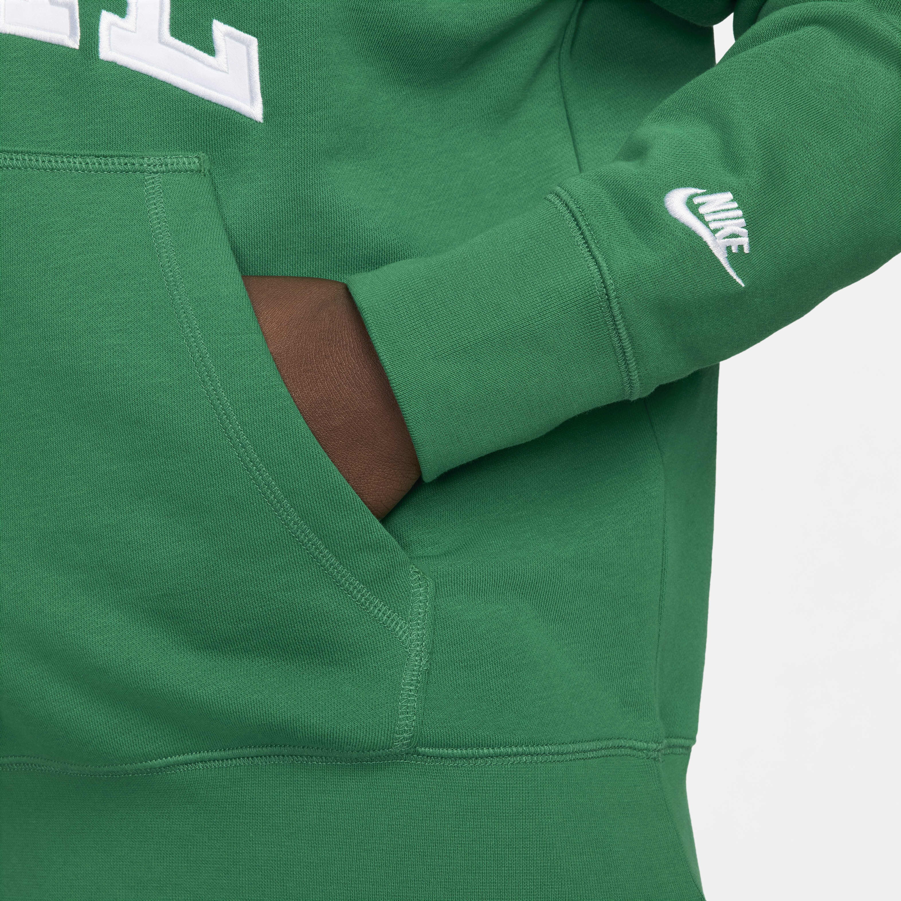 Buy Nike Club Fleece Men's Long-Sleeve Fleece Polo - Malachite/White | Nike  Saudi Official
