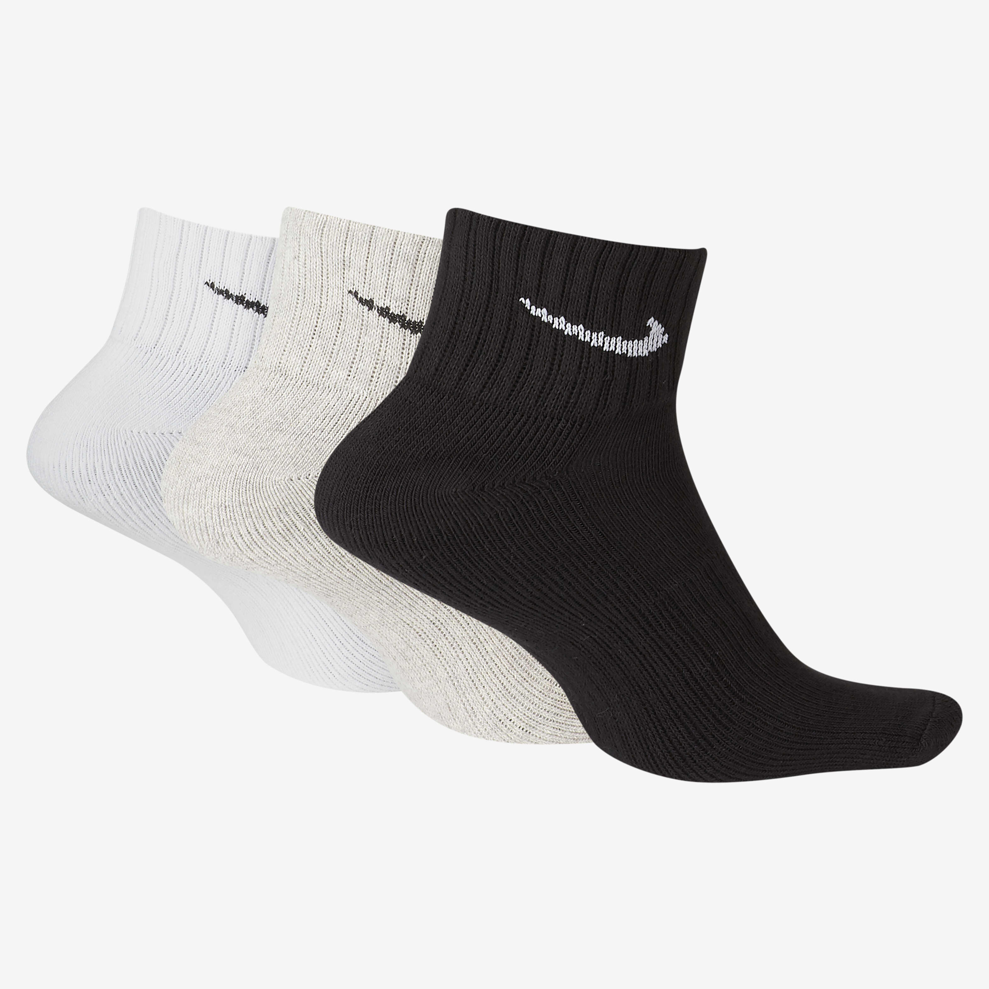 Buy Nike Cushioned Ankle Socks 3 Pairs Nike Saudi Official