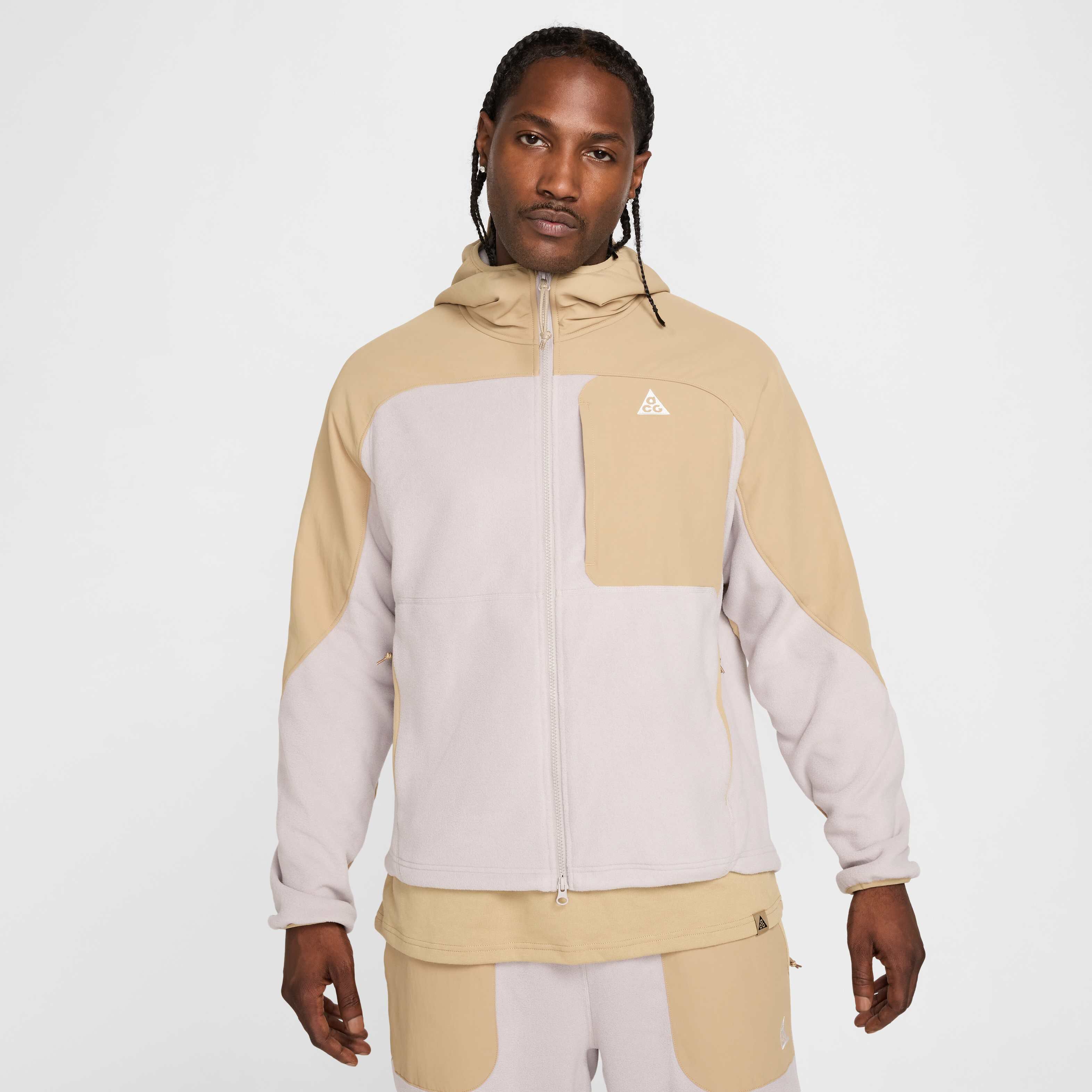 ジャケット・アウター 00s NIKE ACG fleece hoodie khaki Nike ACG Therma-FIT Fleece Pullover Hoodie Asia Sizing