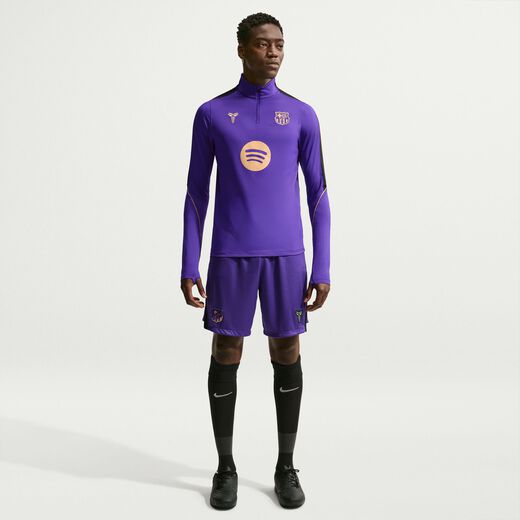 Men's Clothing-Nike, F.C. Barcelona Strike Away, Men's Kobe Dri-FIT Football Knit Drill Top