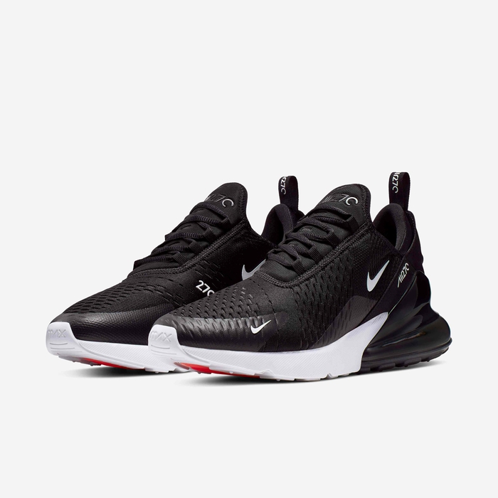 Buy Nike Air Max 270 Men's Shoes Black/White/Solar Red