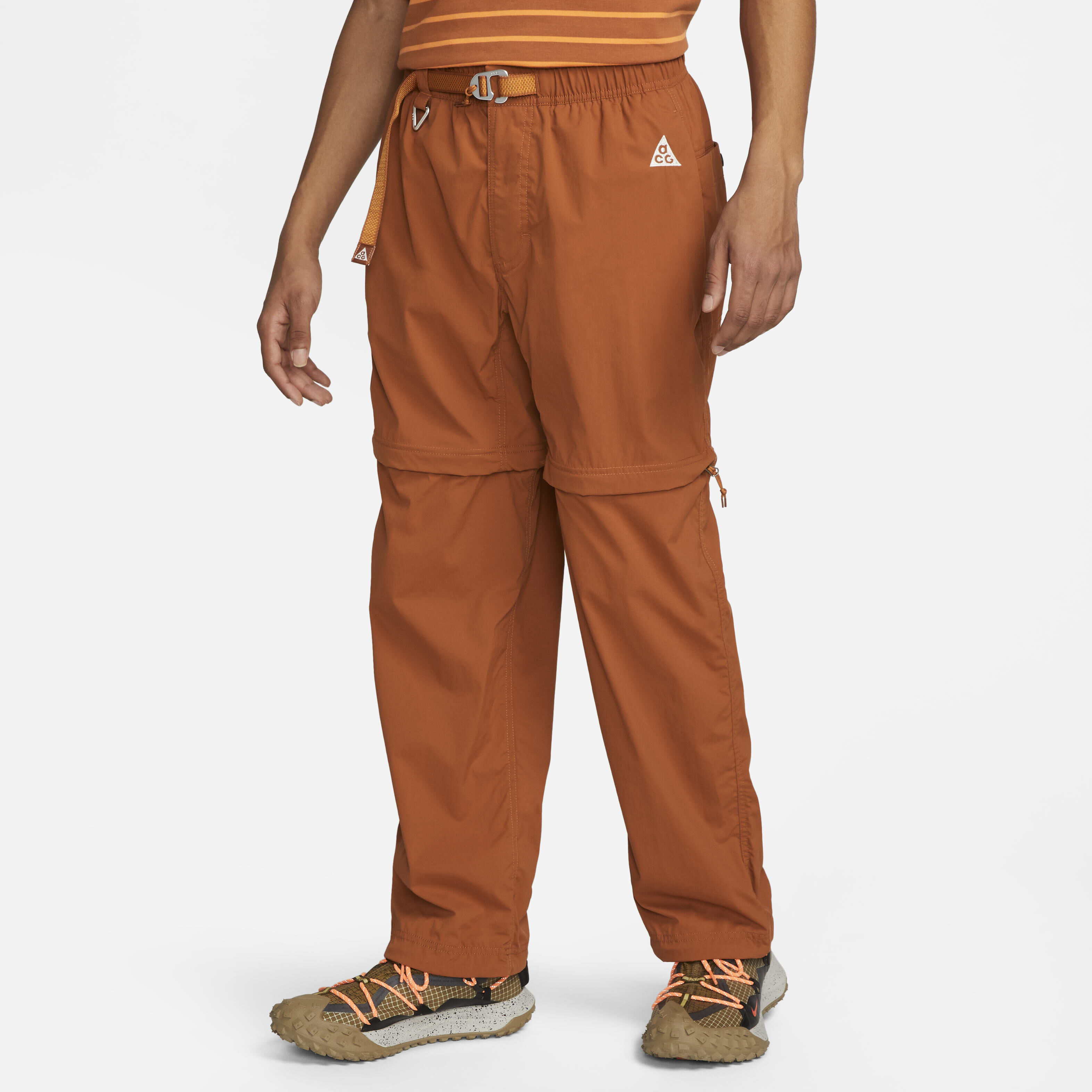 Buy Nike ACG Men's Zip-off Trail Trousers - Dark Russet/Monarch