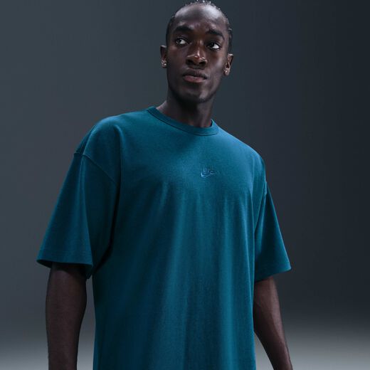 Blue-Nike, Nike Sportswear Premium Essentials, Men's Oversized T-shirt