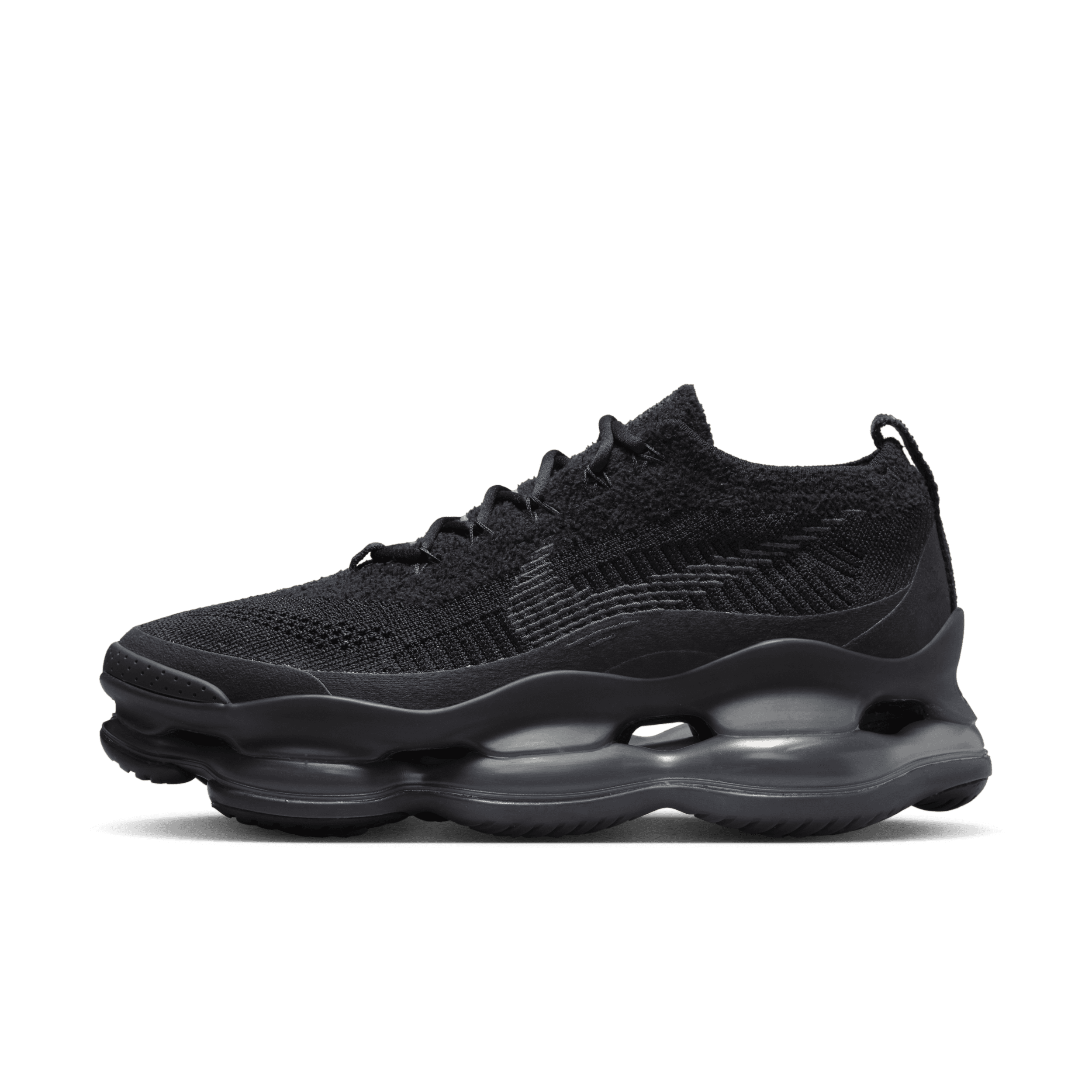 270 triple black flyknit hotsell