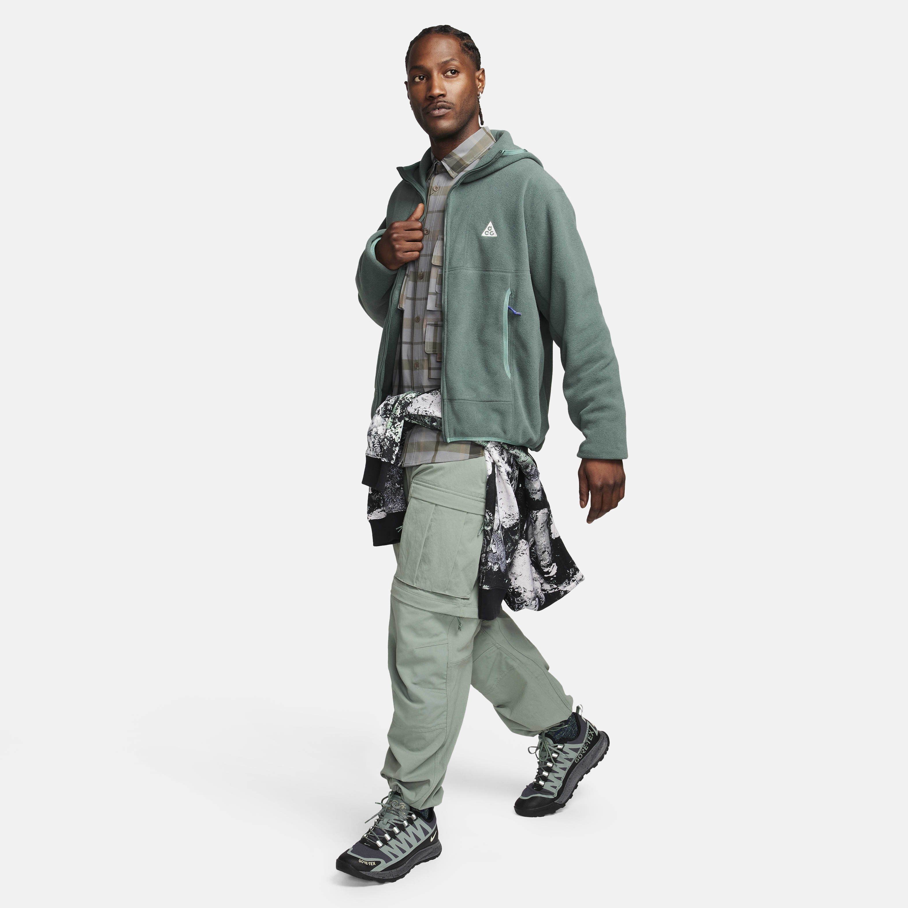 Buy Nike ACG 'Wolf Tree' Polartec® Men's Full-Zip Top - Vintage  Green/Bicoastal/Summit White | Nike Saudi Official
