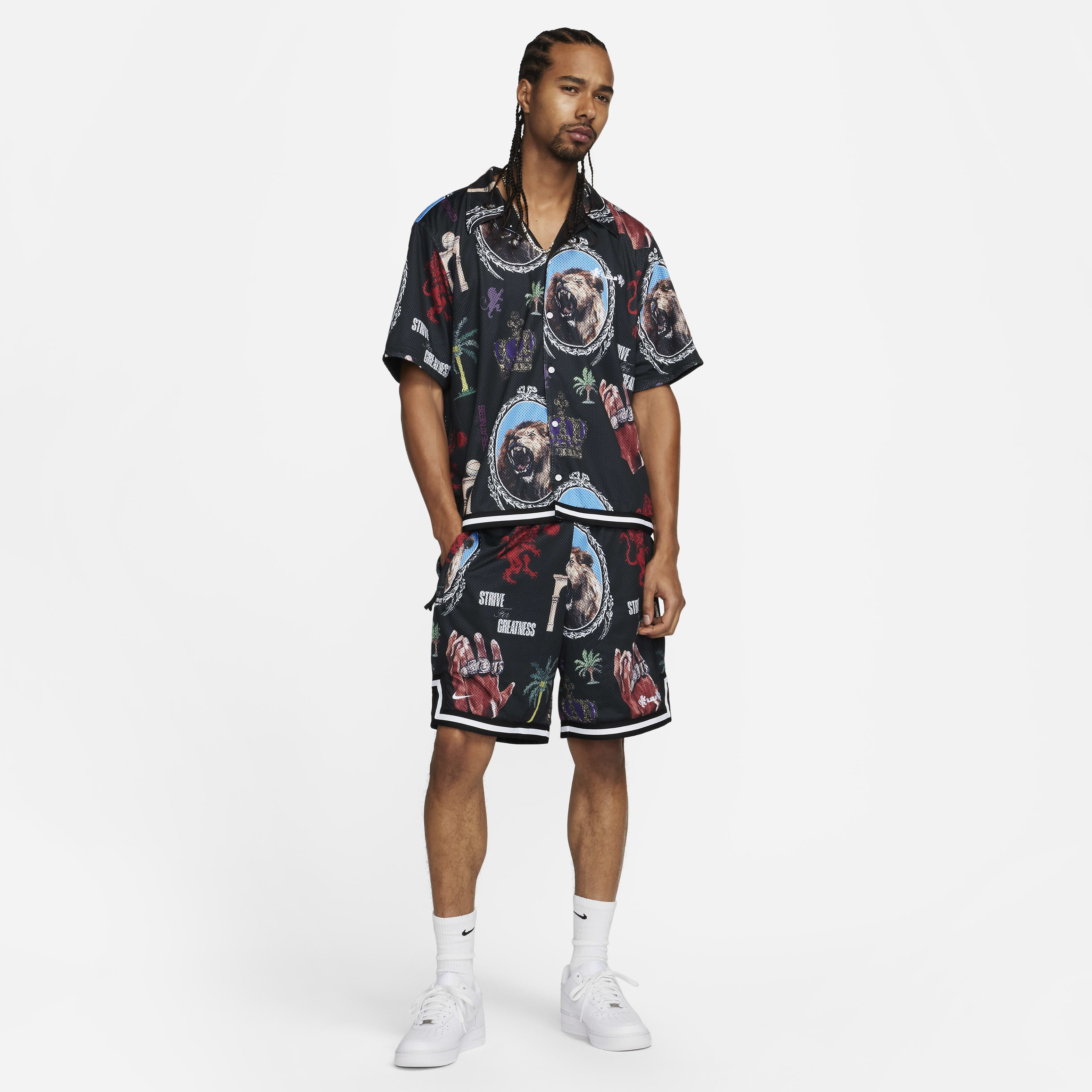 Buy LeBron Men s Dri FIT DNA 20cm approx. Basketball Shorts Nike Saudi Official