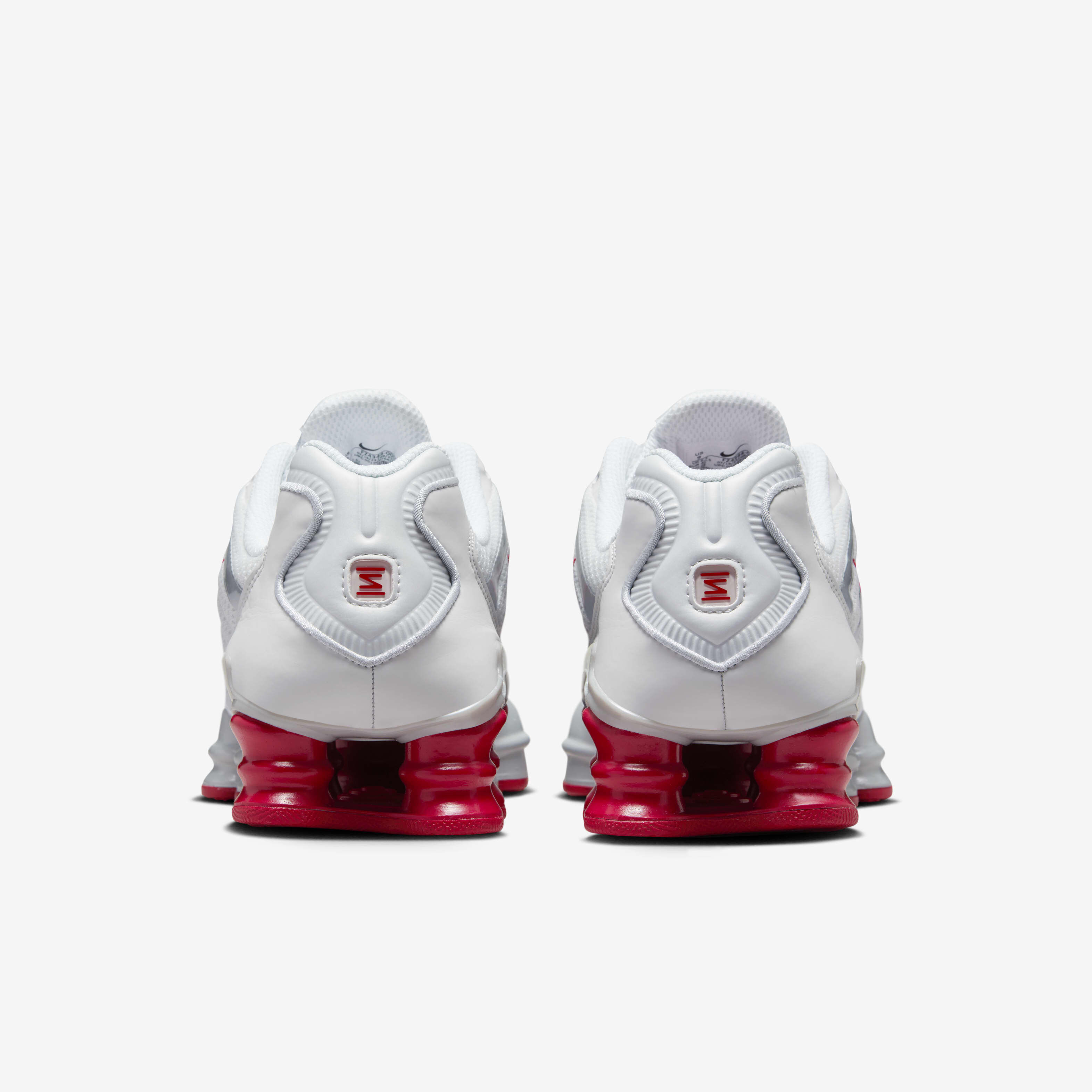 Nike shox white and red cheap