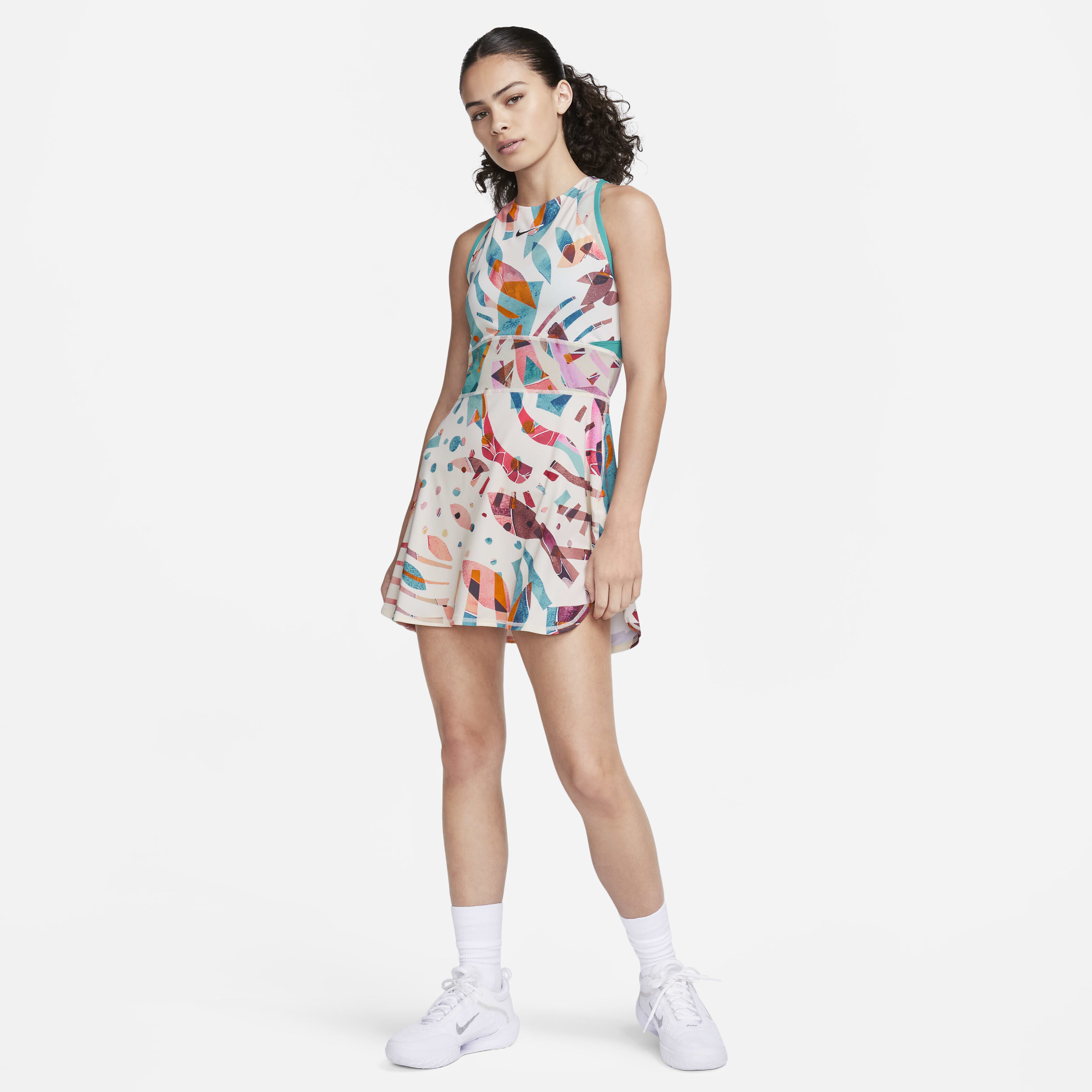 Buy NikeCourt Dri-FIT Slam Women's Tennis Dress - Coconut