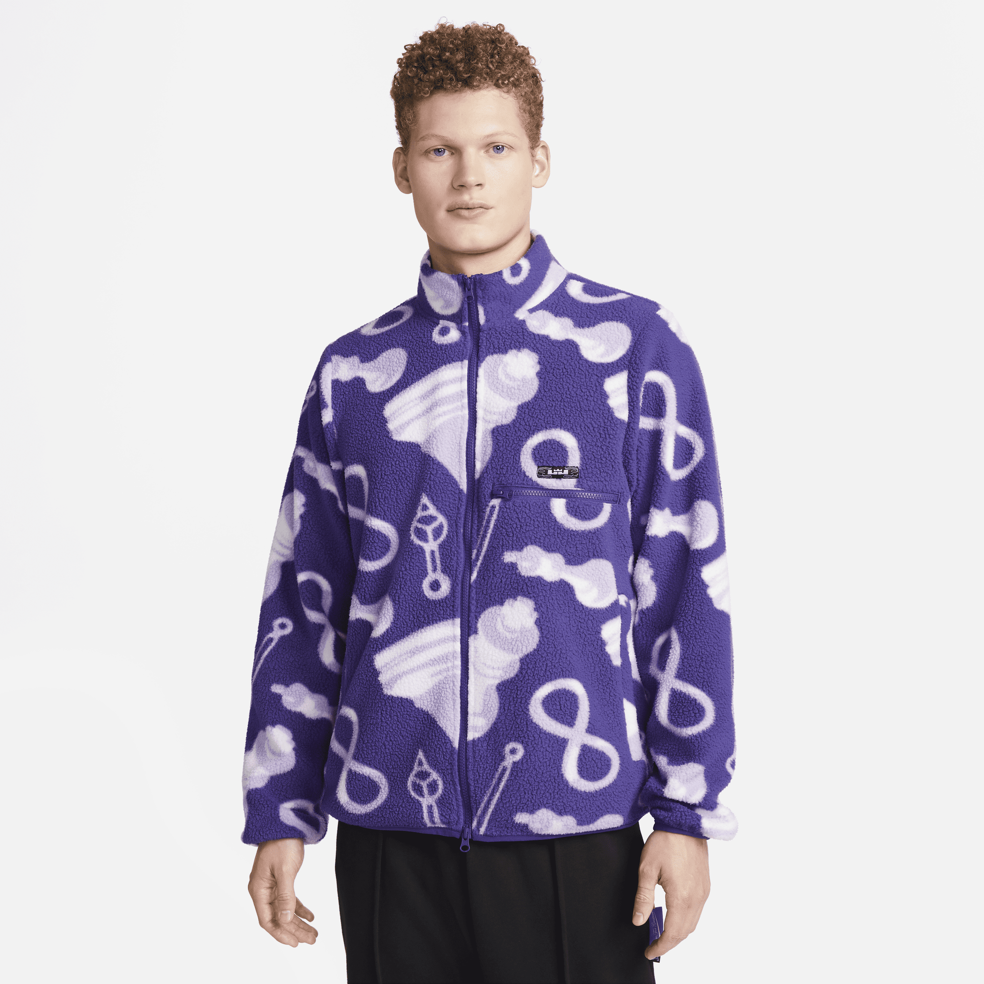 Shop LeBron Men s Full Zip Basketball Jacket Nike KSA