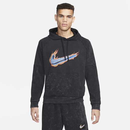 Layers Of Sport - Hoodies & Sweatshirts-Nike, Nike Dri-FIT Fleece, Men's Pullover Fitness Hoodie