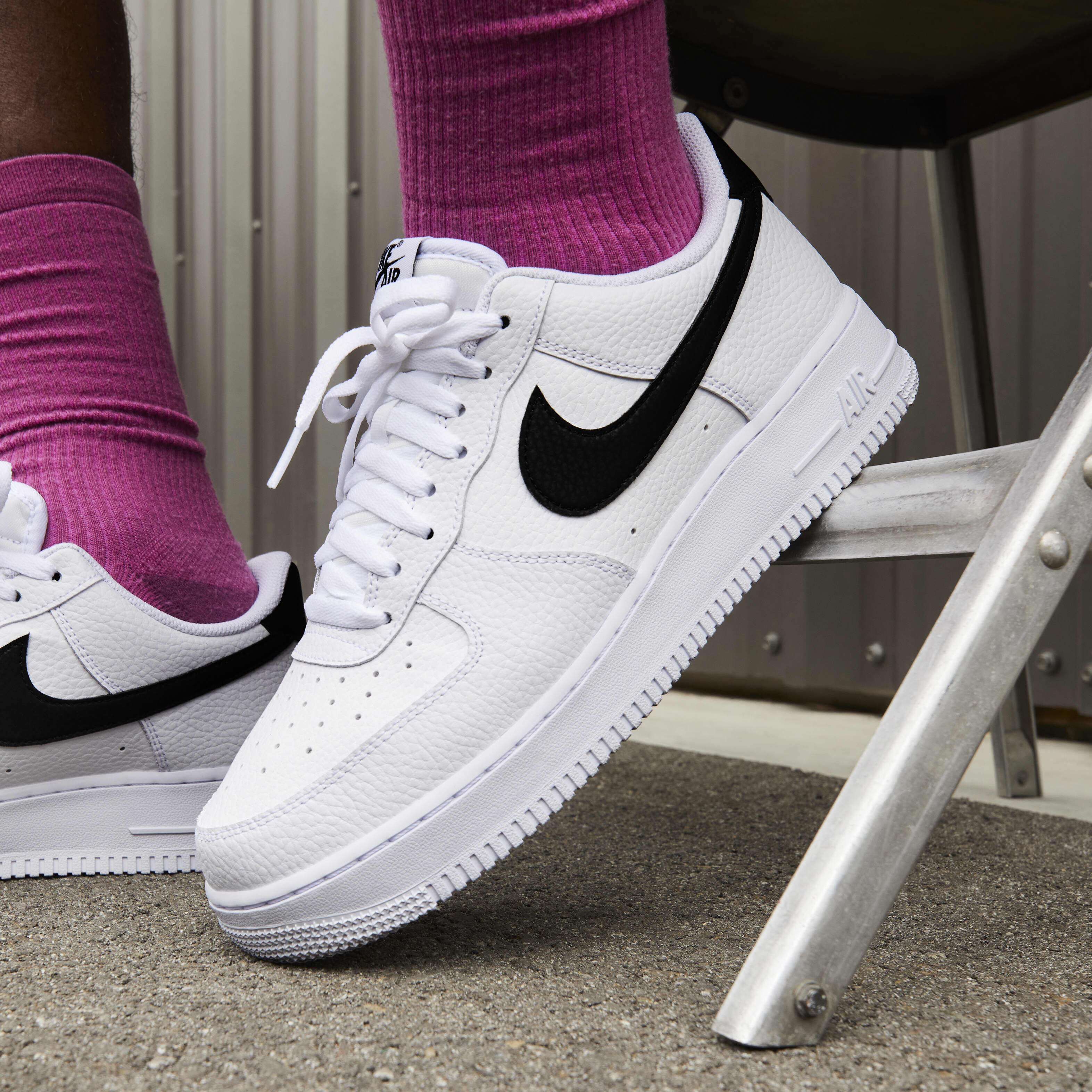 nike air force 1 07 on feet