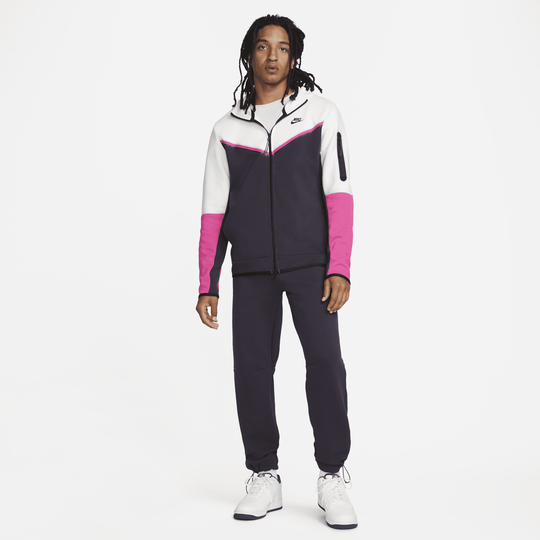Nike sportswear top tech fleece pink