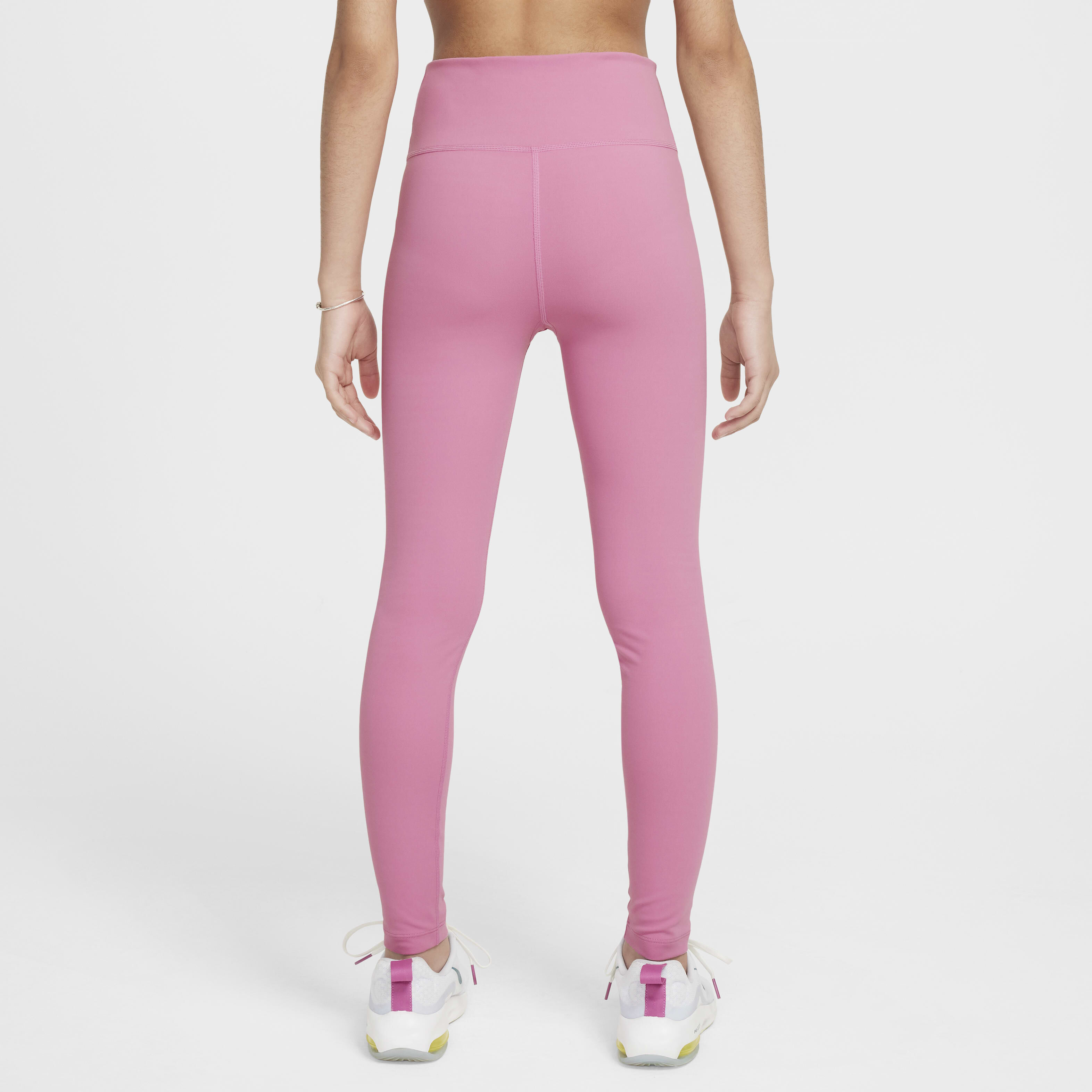 Buy Nike One Older Kids Girls Dri FIT High Waisted Leggings Nike Saudi Official
