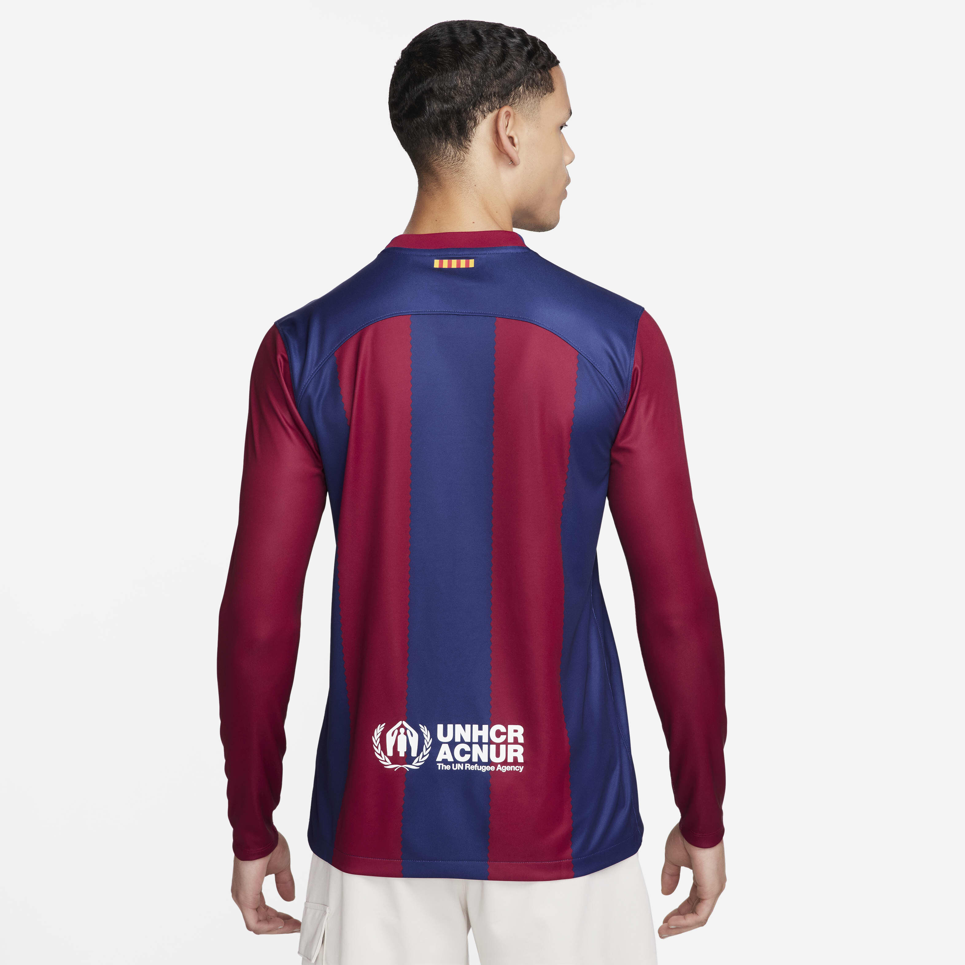 FC Barcelona Nike 長袖シャツ Buy F.C. Barcelona 2023/24 Stadium Home Men's Nike Dri-FIT