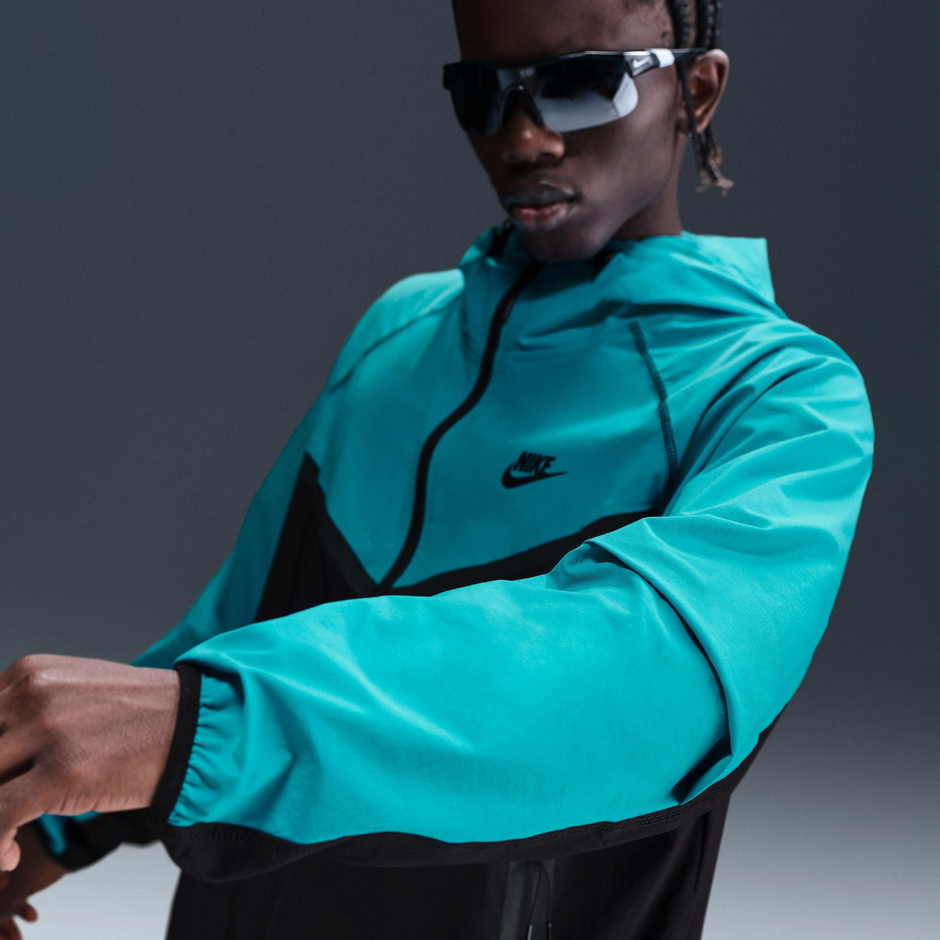 Buy Nike Tech Men's Woven Jacket - Dusty Cactus/Black/Black @ Nike