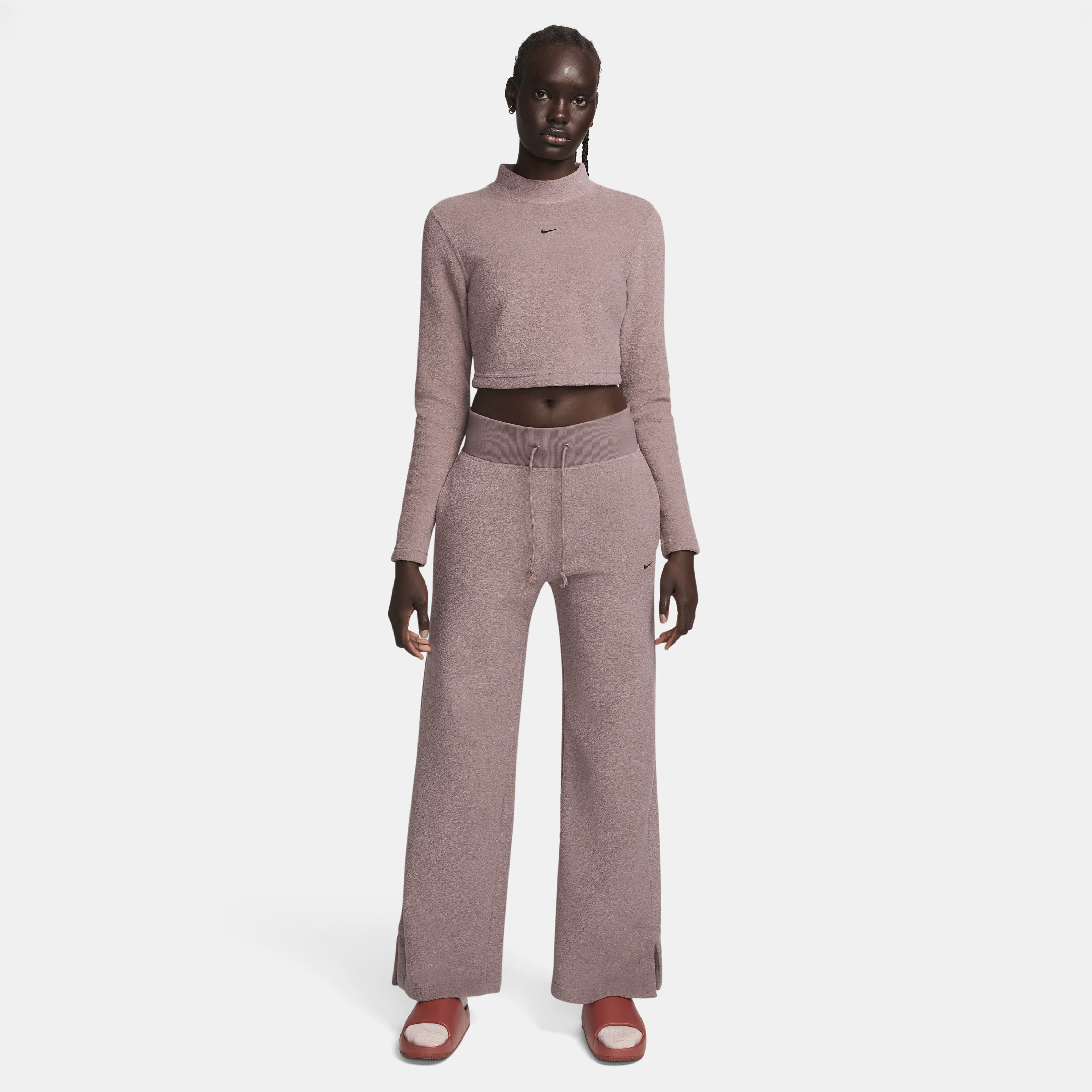 Buy Nike Sportswear Phoenix Plush Women's High-Waisted Wide