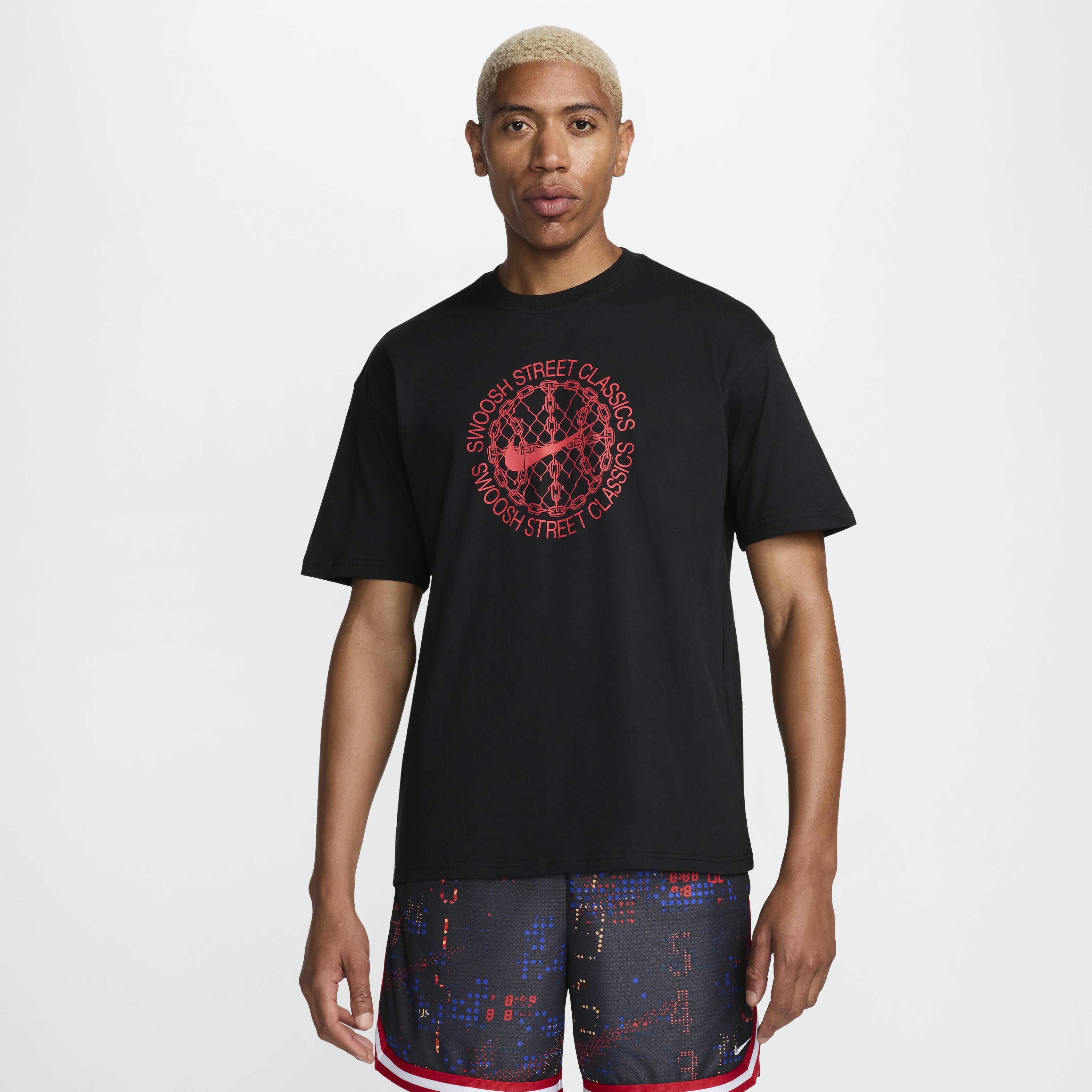 Buy Nike Men's Max90 Basketball T-Shirt - Black | Nike Saudi