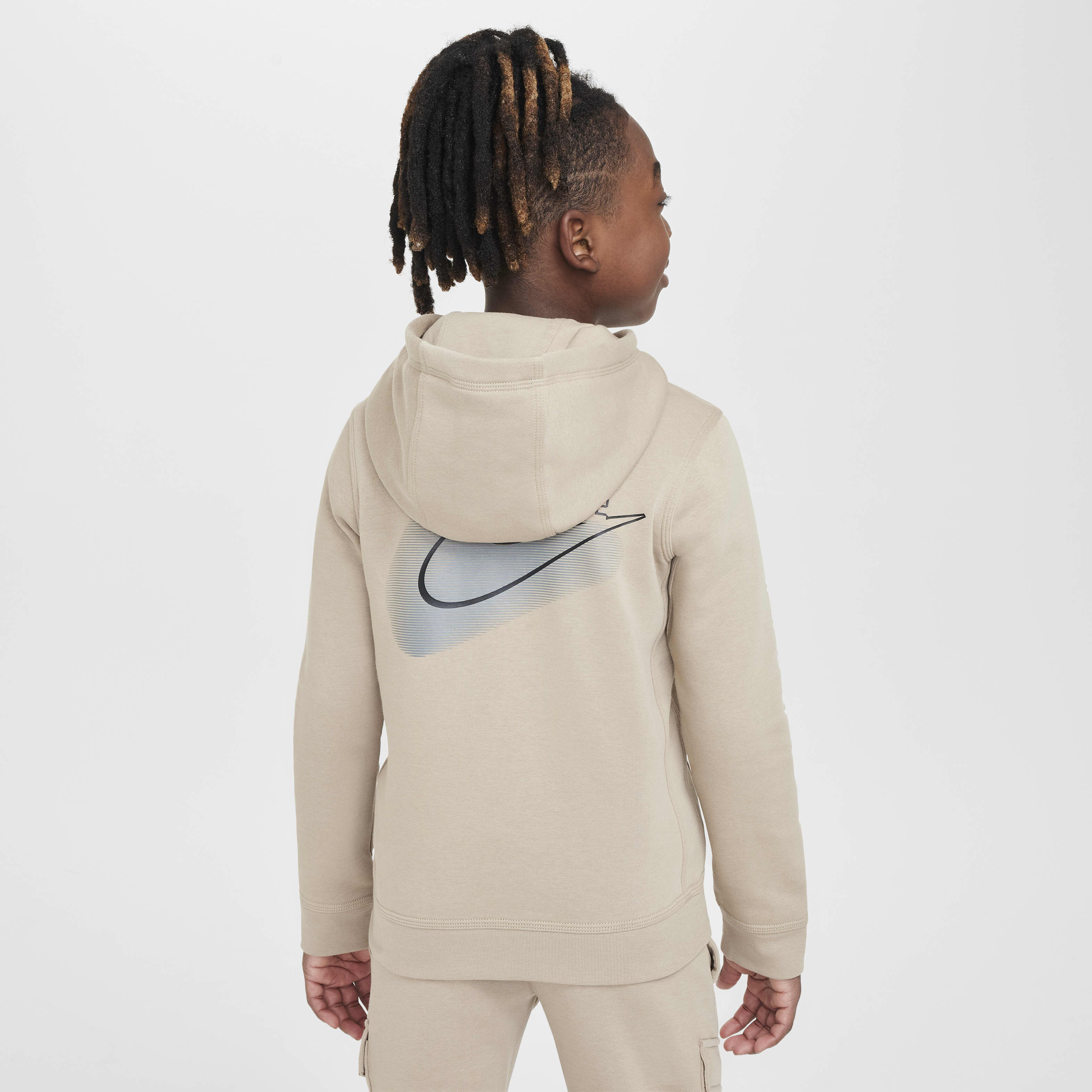 Buy Nike Sportswear Standard Issue Older Kids Boys Fleece Pullover Hoodie Nike Saudi Official