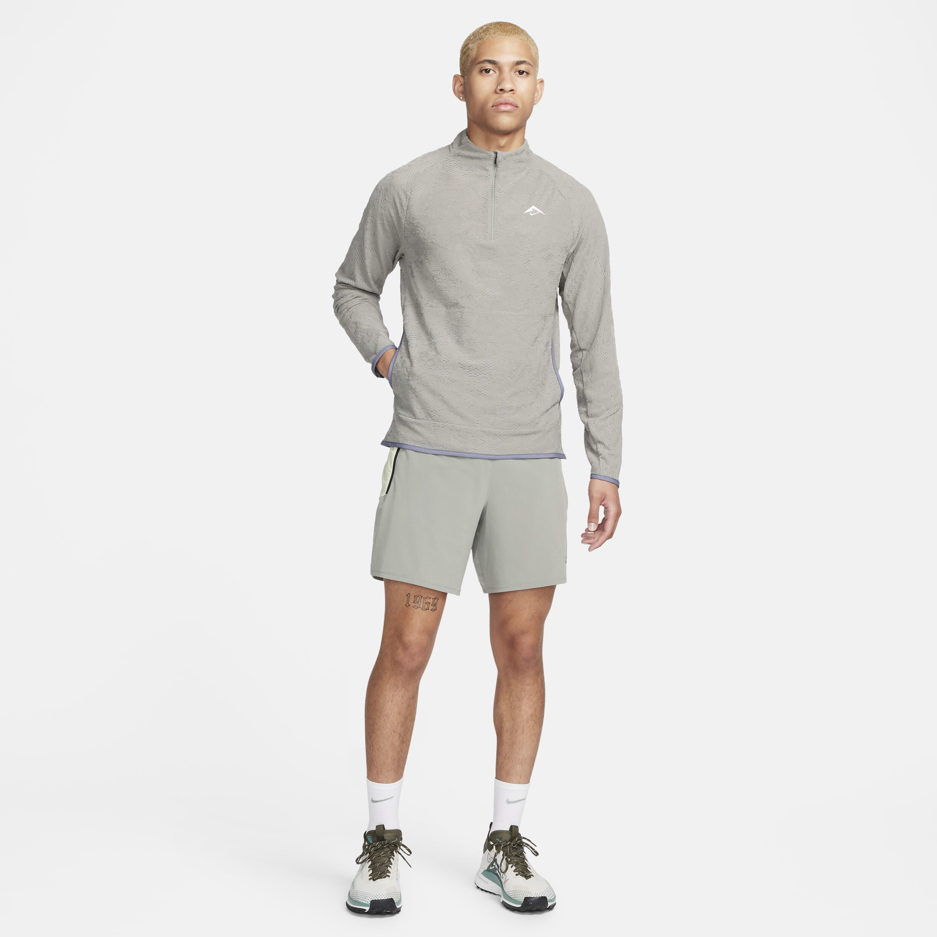 Buy Nike Trail Men's Dri-FIT 1/2-zip Running Top - Dark