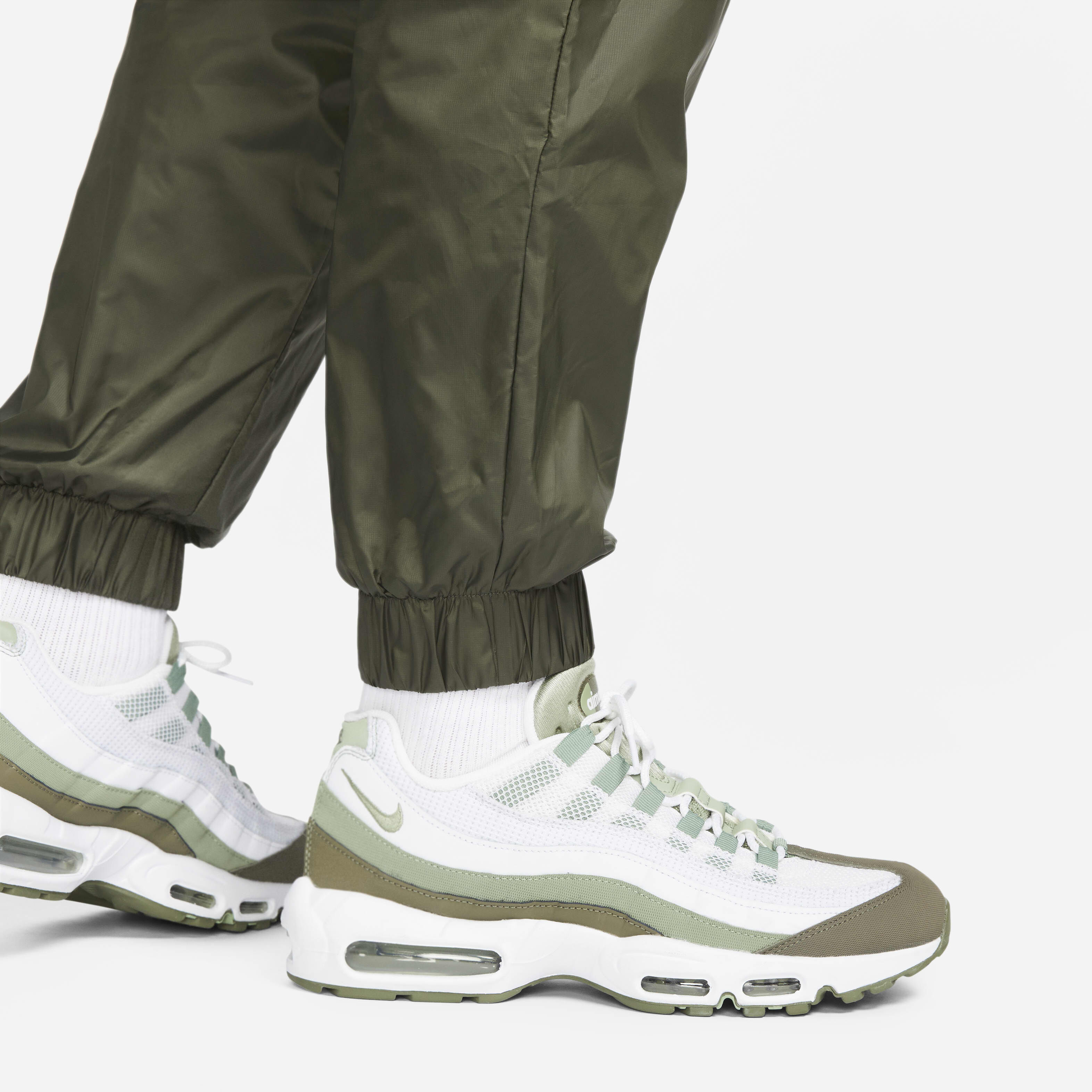 Buy Nike Tech Men's Lined Woven Trousers - Cargo Khaki/Black