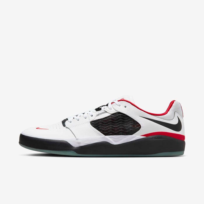 Buy Nike SB Ishod Wair Premium Skate Shoes White/University Red