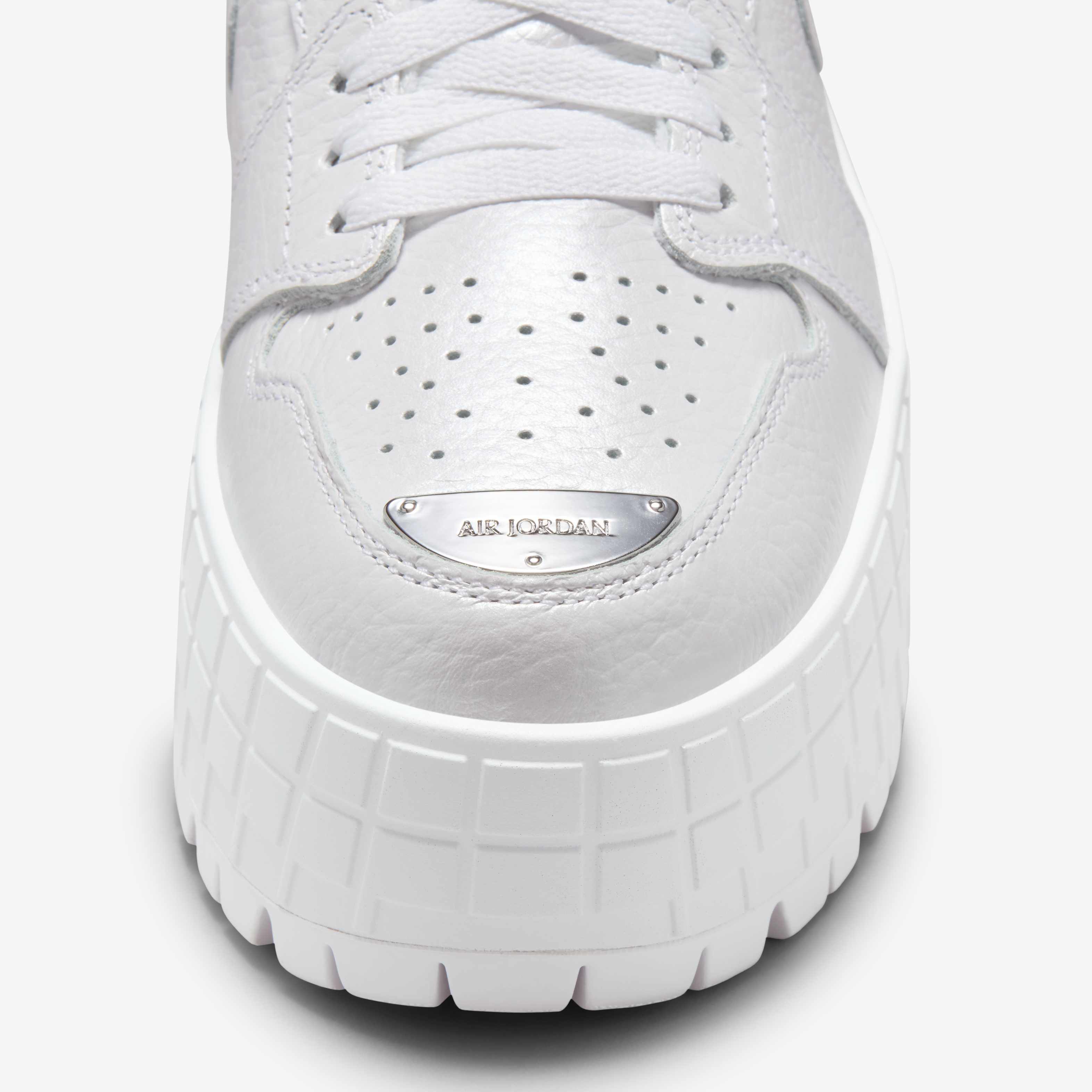 Buy Air Jordan 1 Brooklyn Low Women's Shoes - White/Metallic