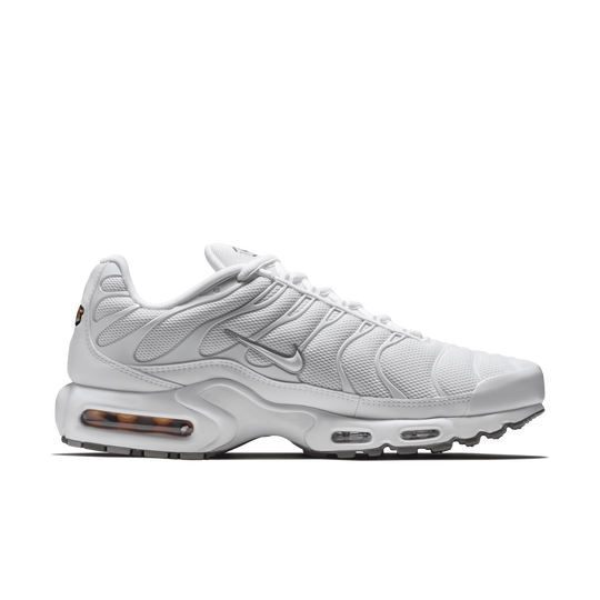 Nike air max plus top black and white mens