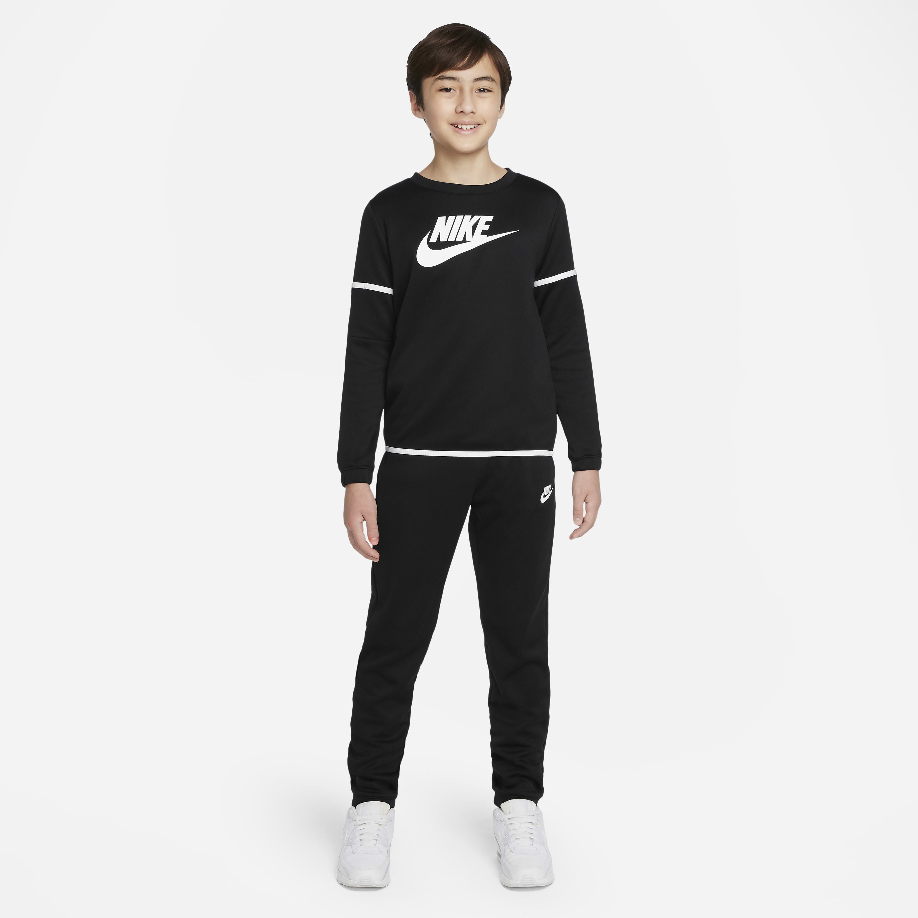 Nike tracksuit crew neck top