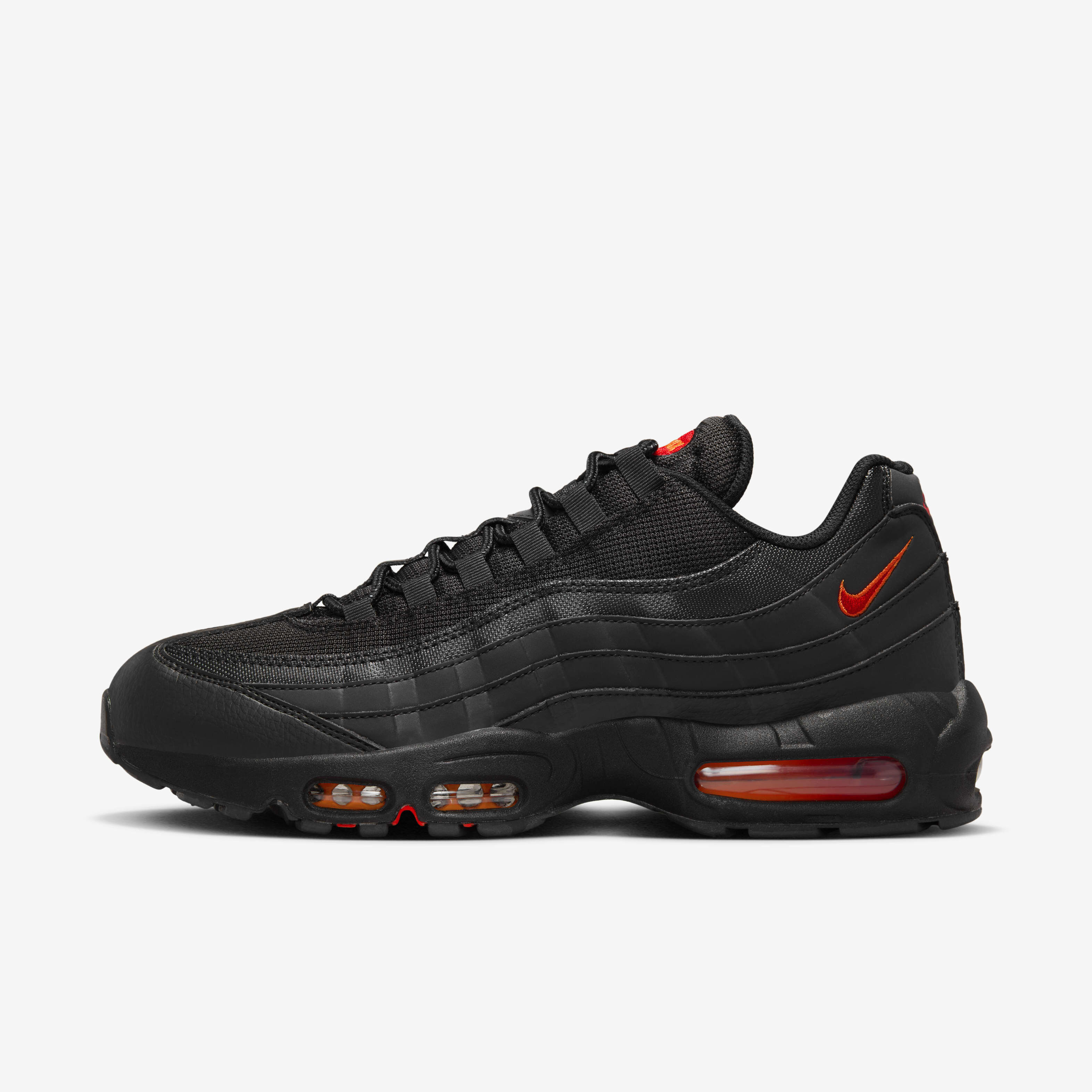 Black air max 95 white sole new arrivals