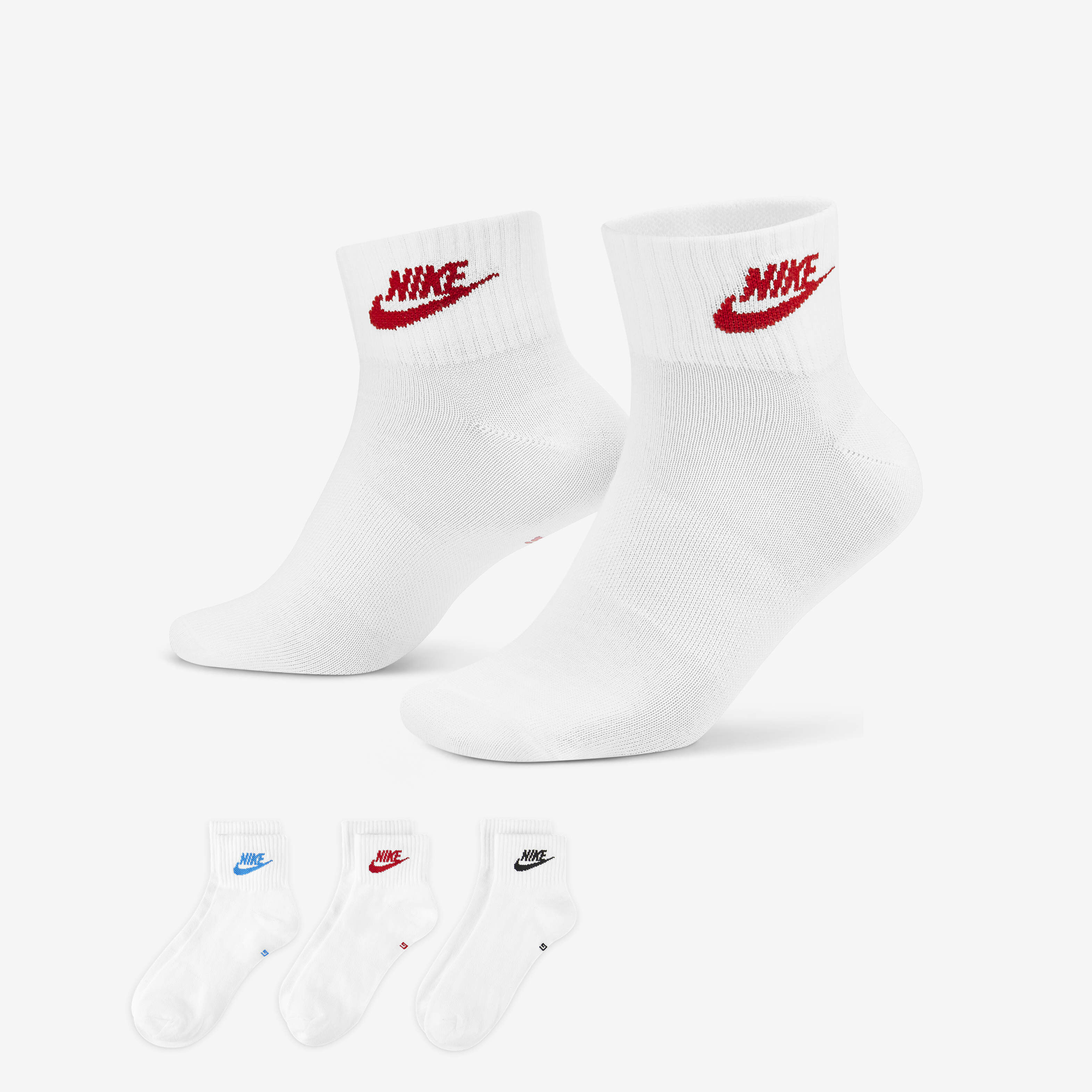 Buy Nike Everyday Essential Ankle Socks 3 Pairs Nike Saudi Official