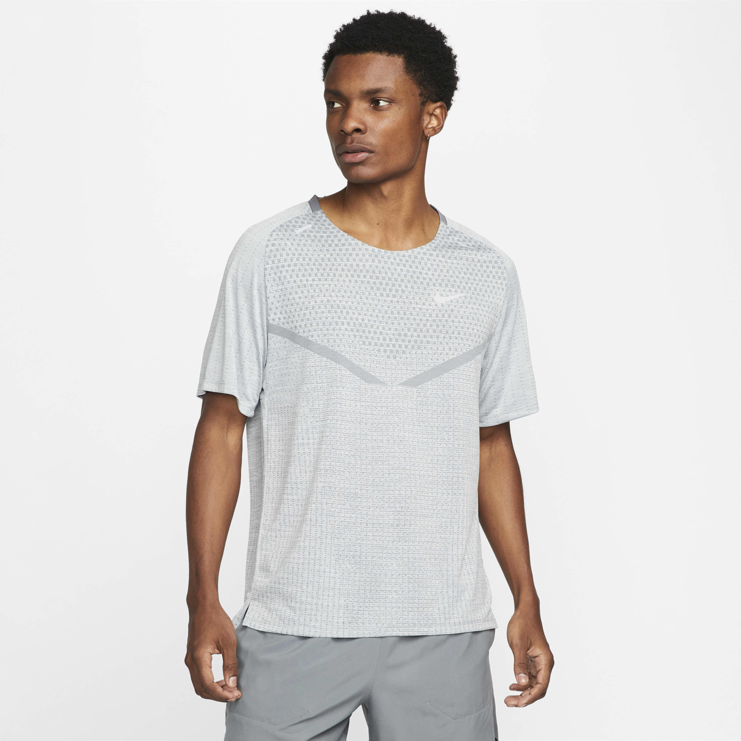 Buy Nike Tech Knit Men s Dri FIT ADV Short sleeve Running Top Nike Saudi Official