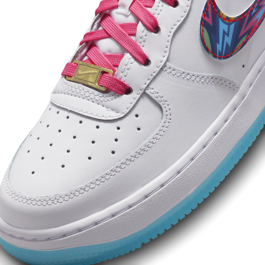 Girls nike air top force 1 pink