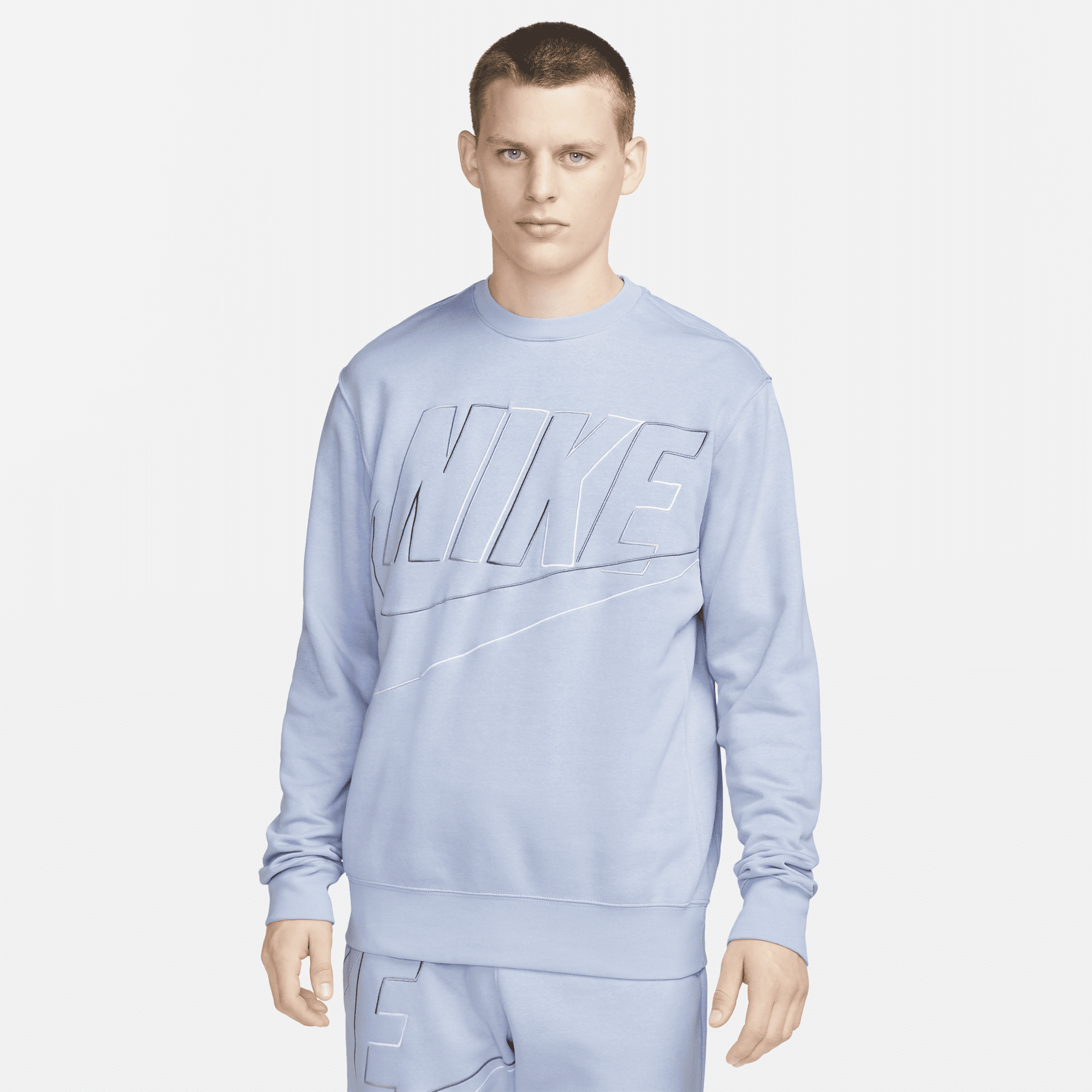 Nike therma fleece deals logo training sweatshirt