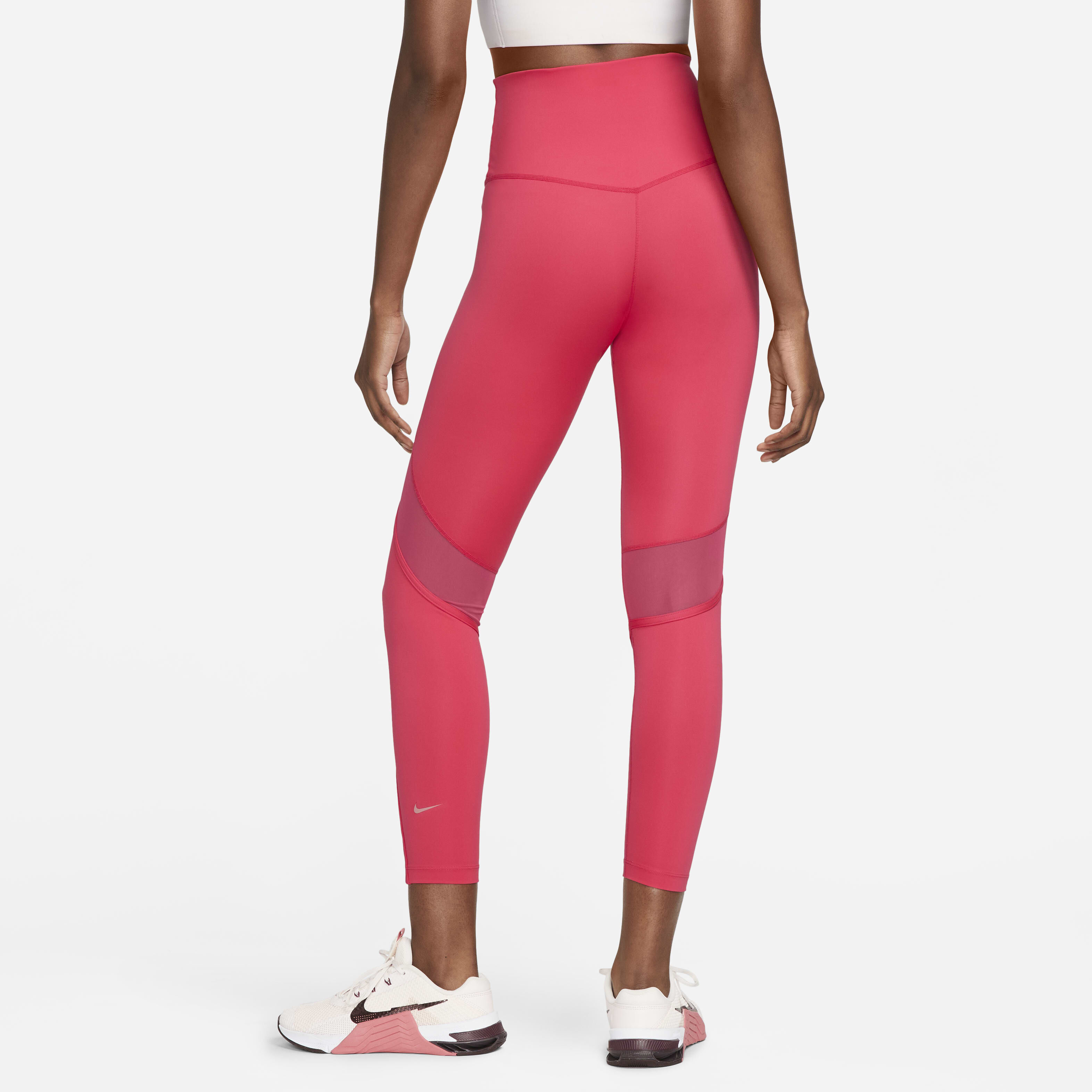 Buy Nike One Women's High-Waisted 7/8 Mesh-Panelled Leggings Buy Nike One Women's High-Waisted 7/8 Mesh-Panelled Leggings