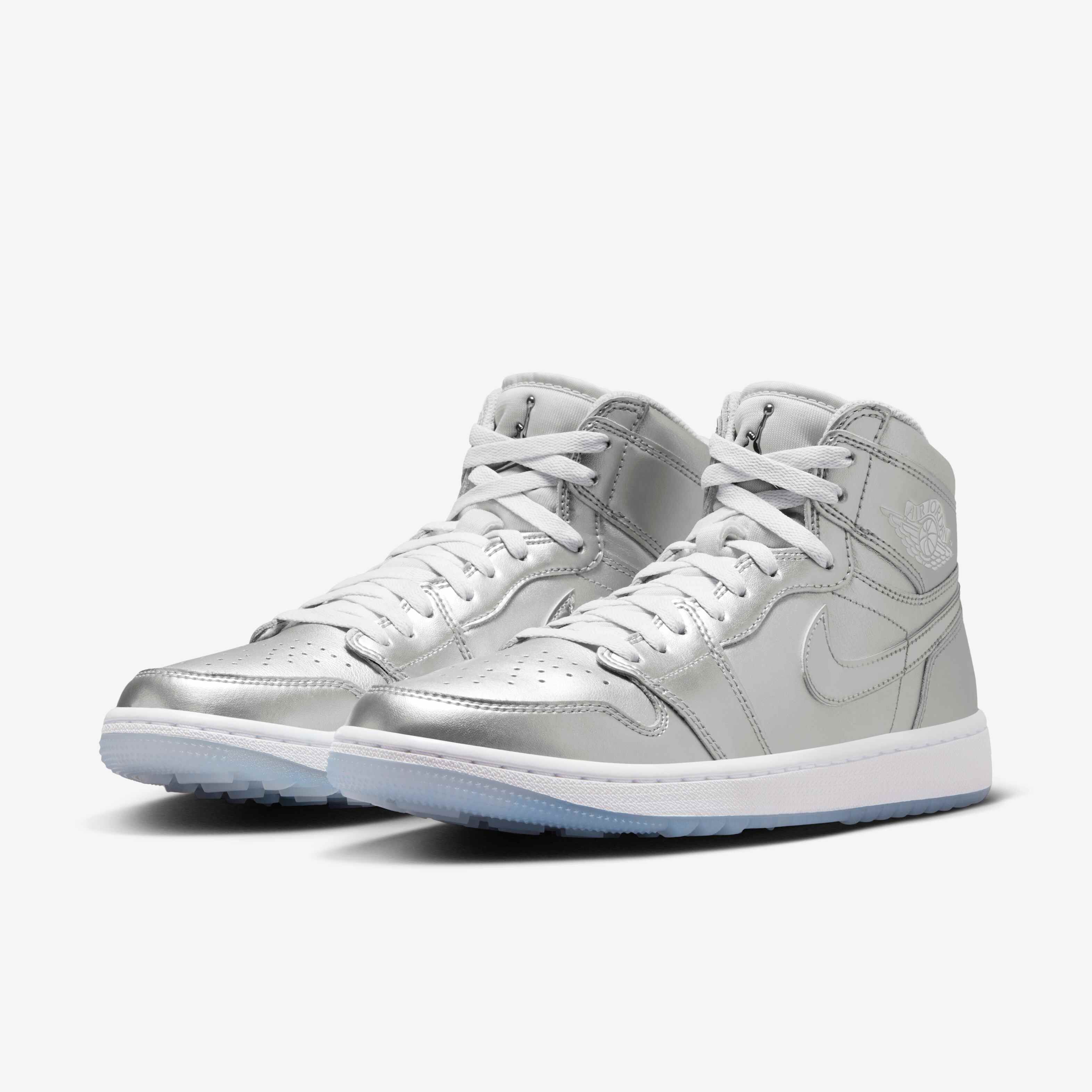 Nike Air Jordan 1 High G NRG Golf Gift Giving Silver FD6815