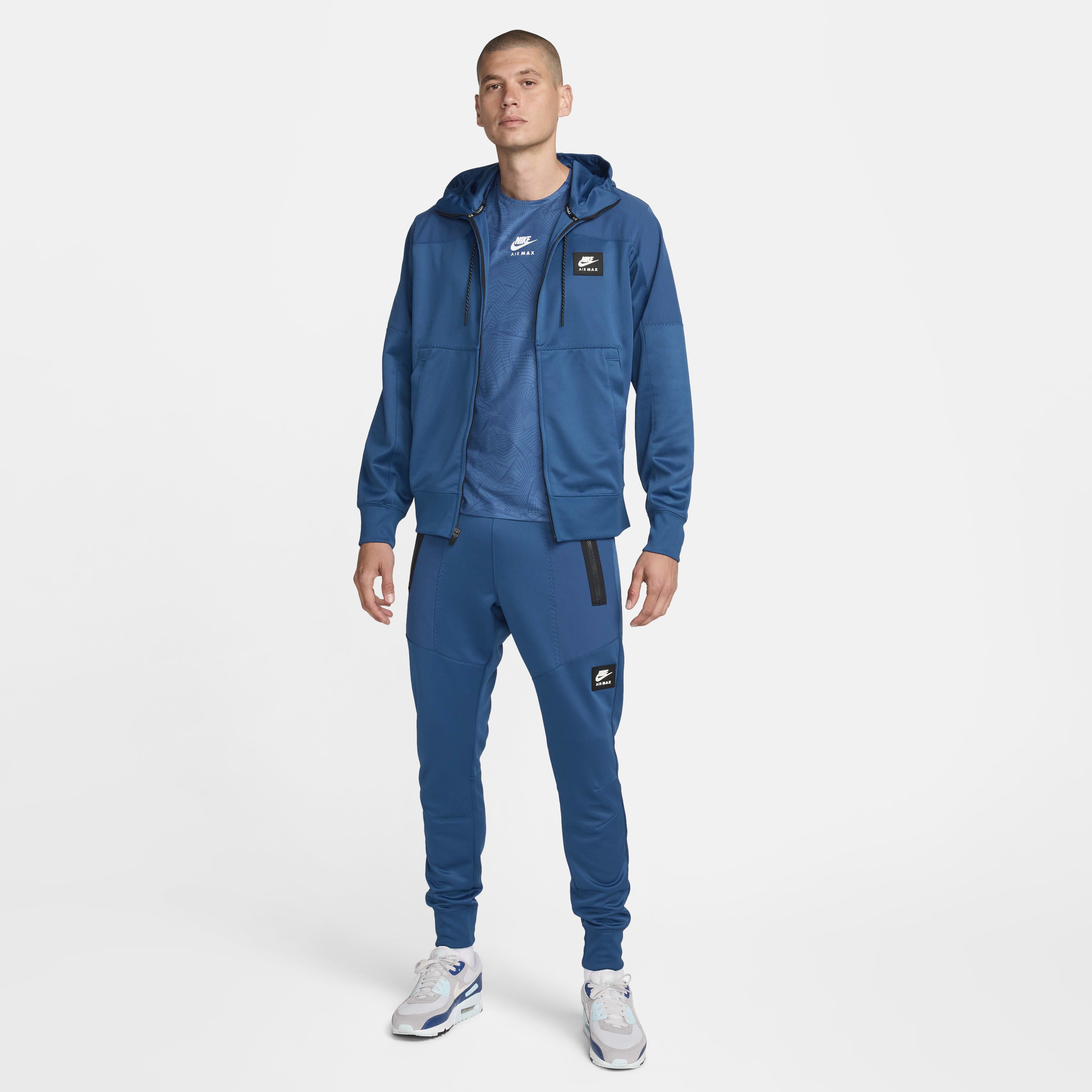 Nike air max blue tracksuit 2025
