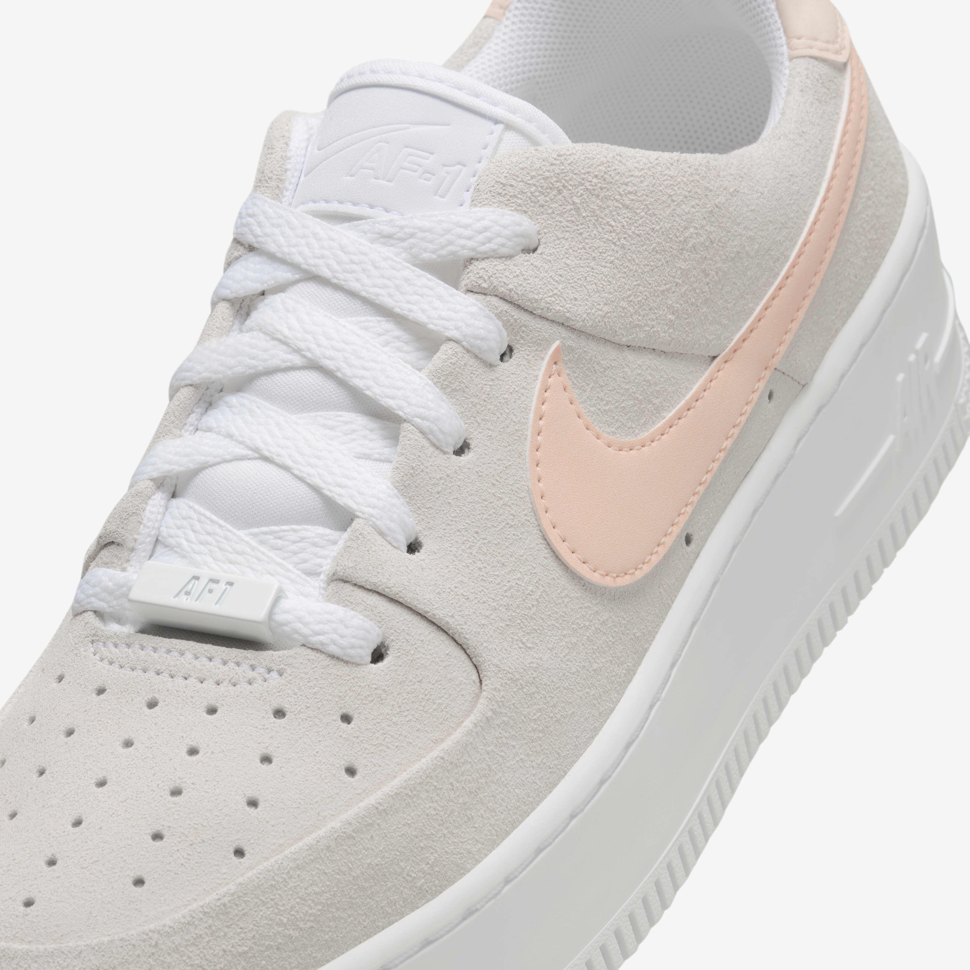 Nike white air force 1 sage low sneakers size 7 2025