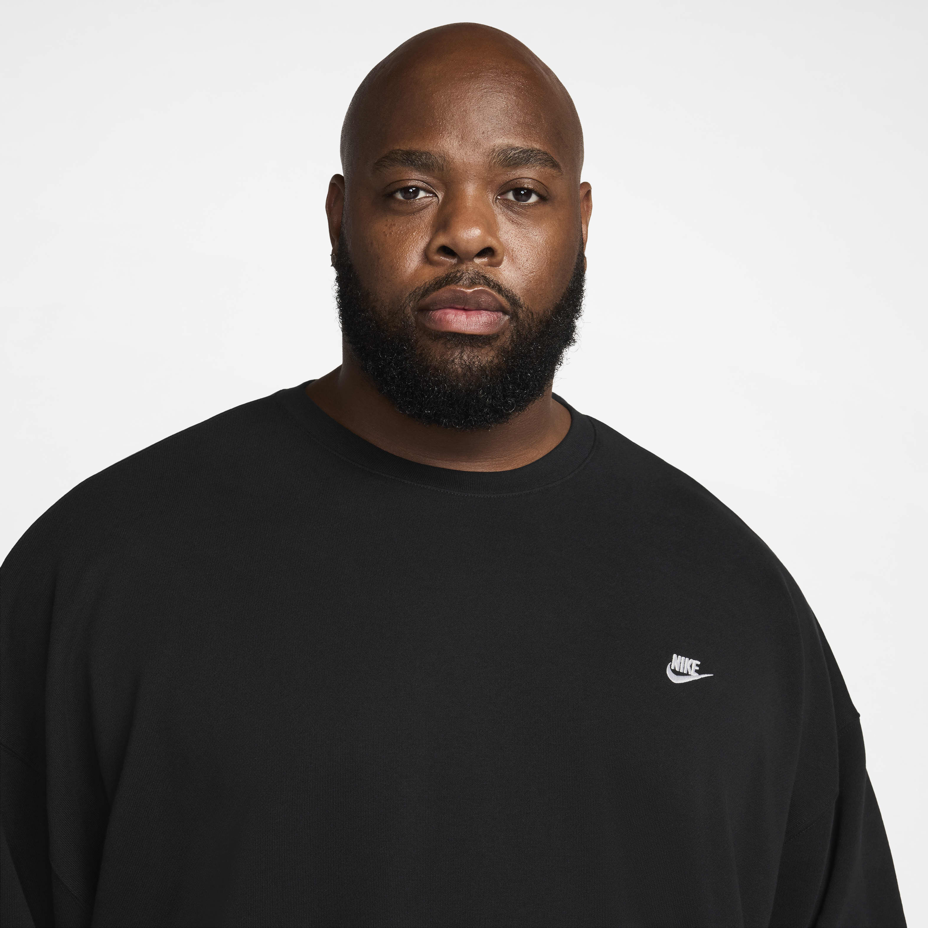 Buy Nike Club Fleece Men's Oversized French Terry Crew