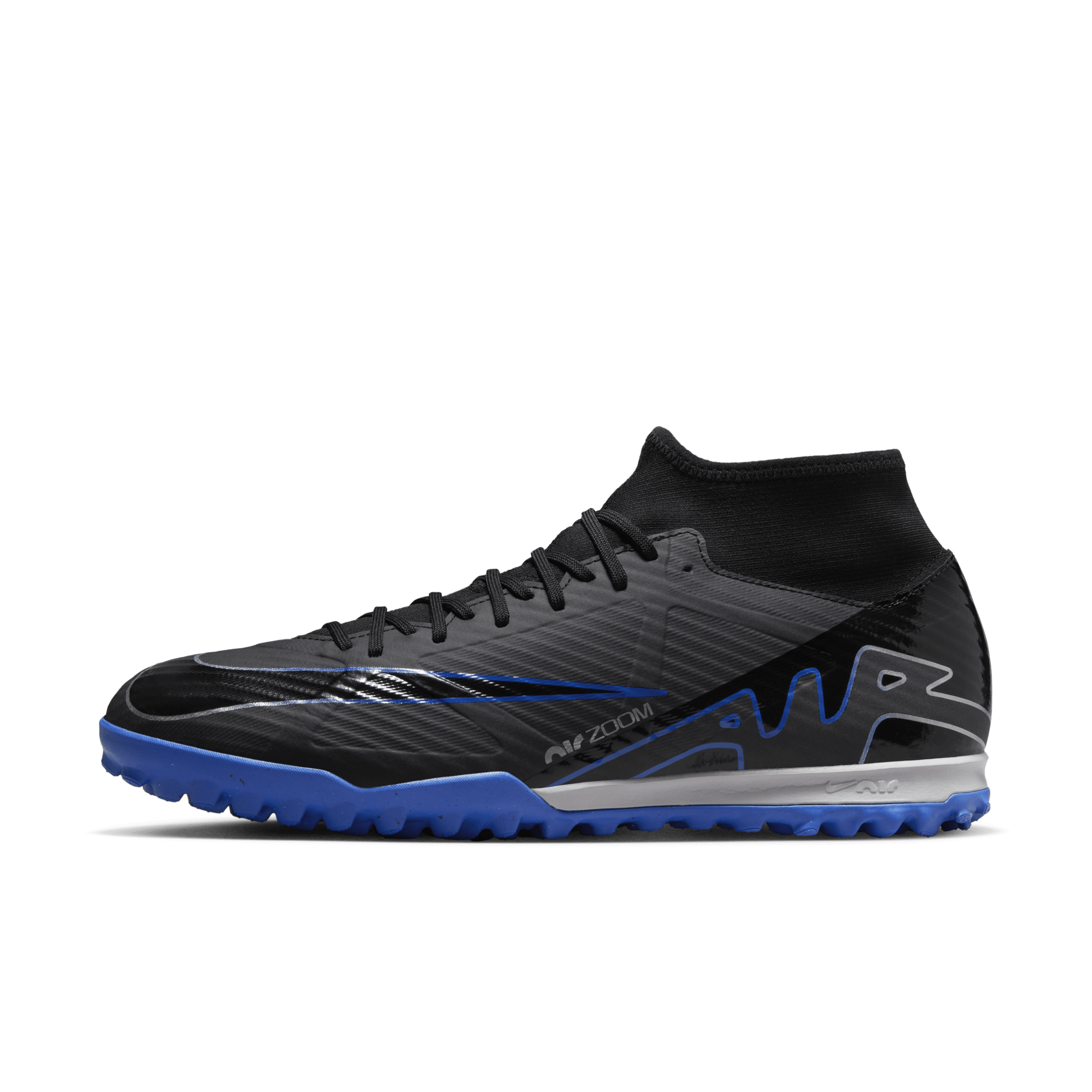 Shop Mercurial Superfly 9 Academy Turf High Top Football Shoes