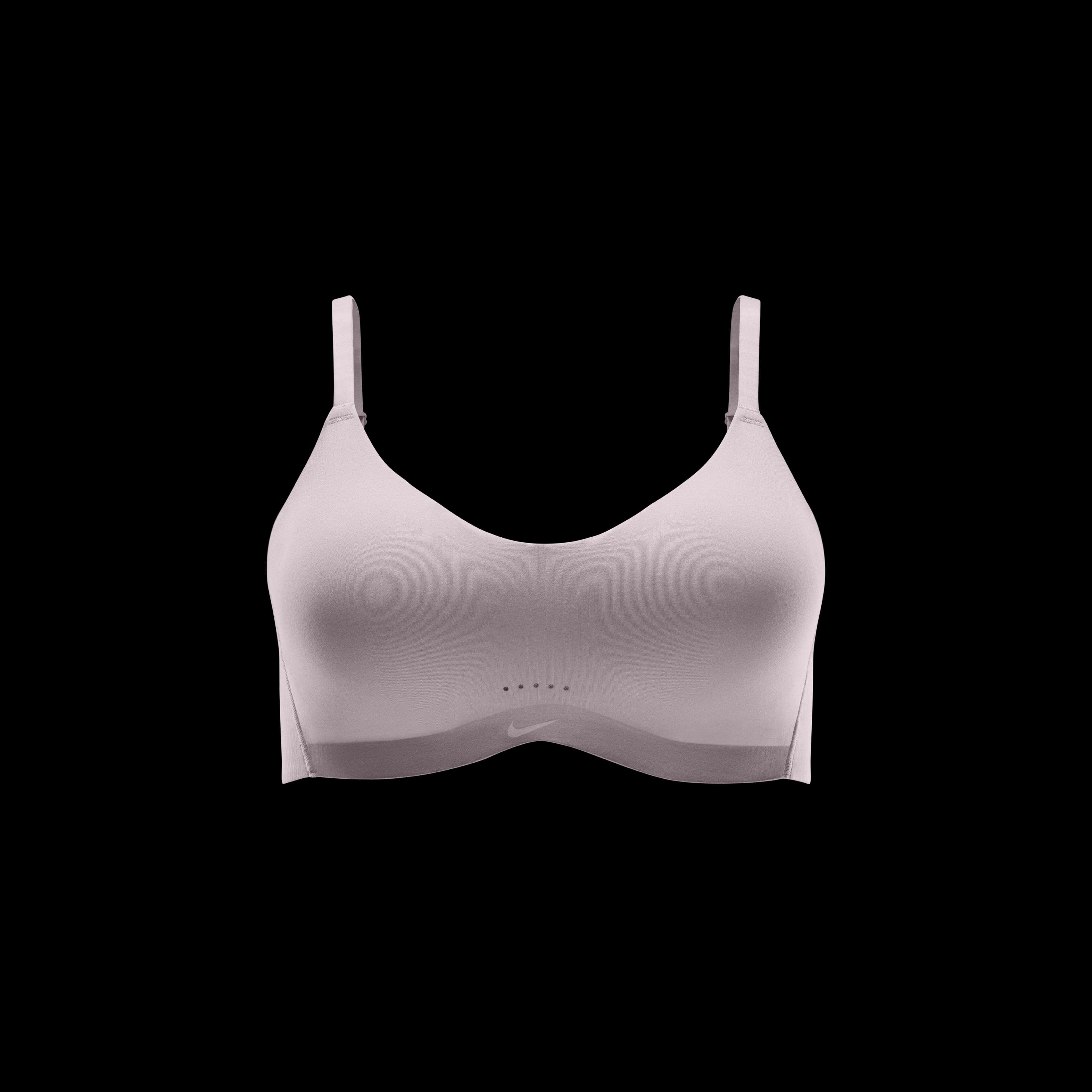 Buy Nike Alate Minimalist Women s Light Support Padded Convertible Sports Bra Particle Beige White Nike Saudi Official