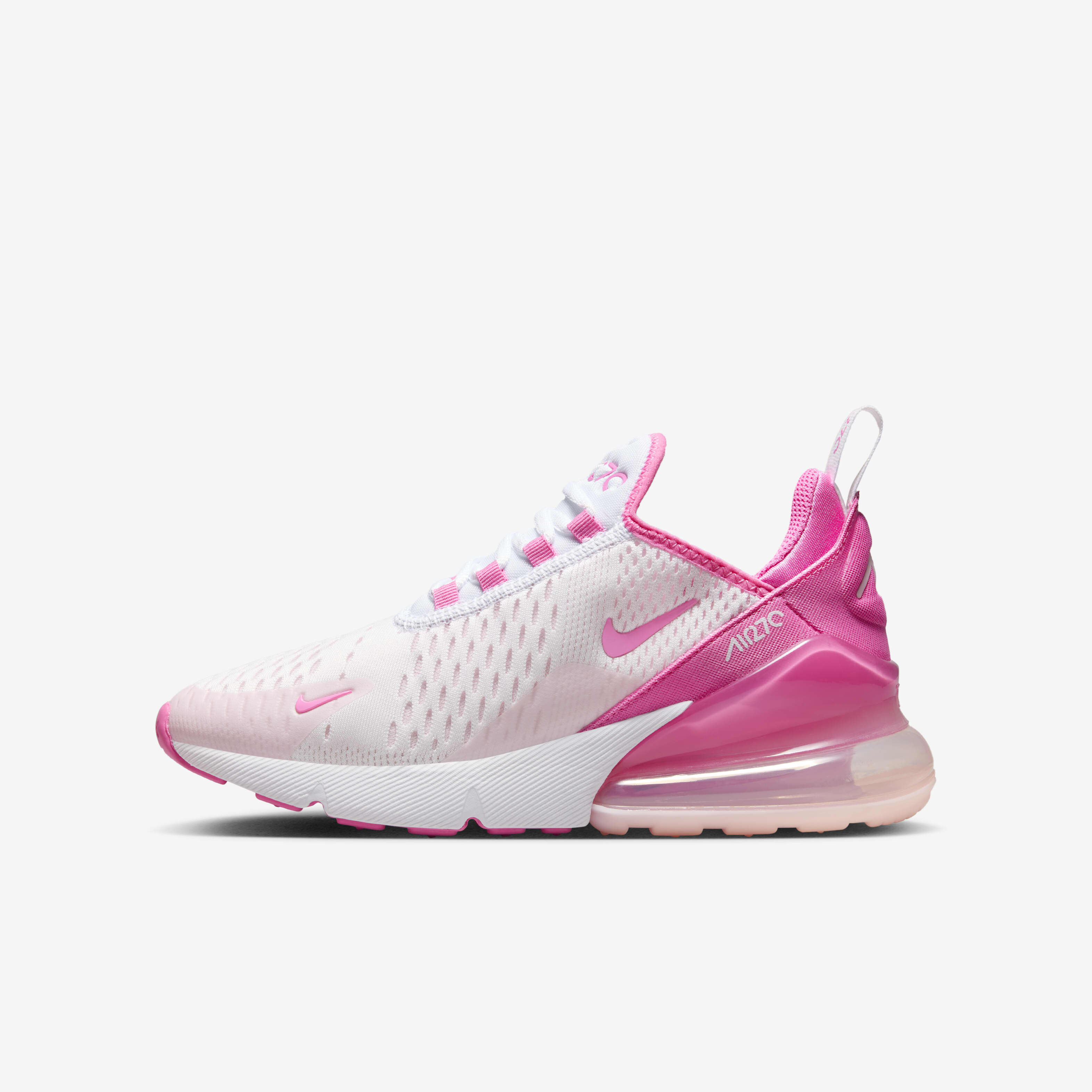 Buy Nike Air Max 270 Older Kids Shoes White Pink Foam Playful Pink Nike Saudi Official