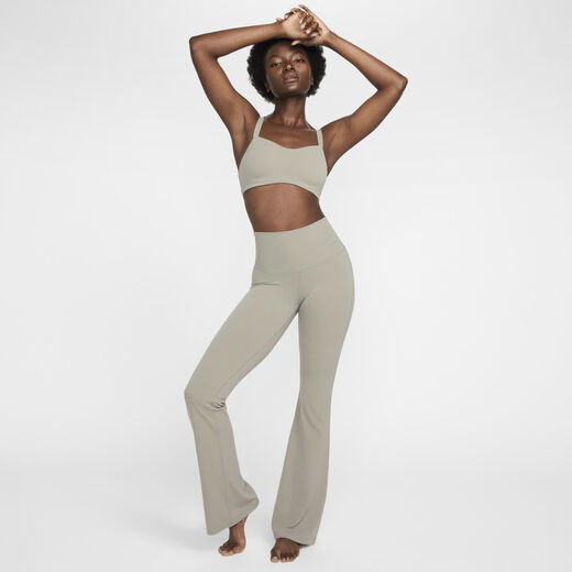 Women Matching Sets-Nike, Nike Zenvy, Women's High-Waisted Flared Leggings
