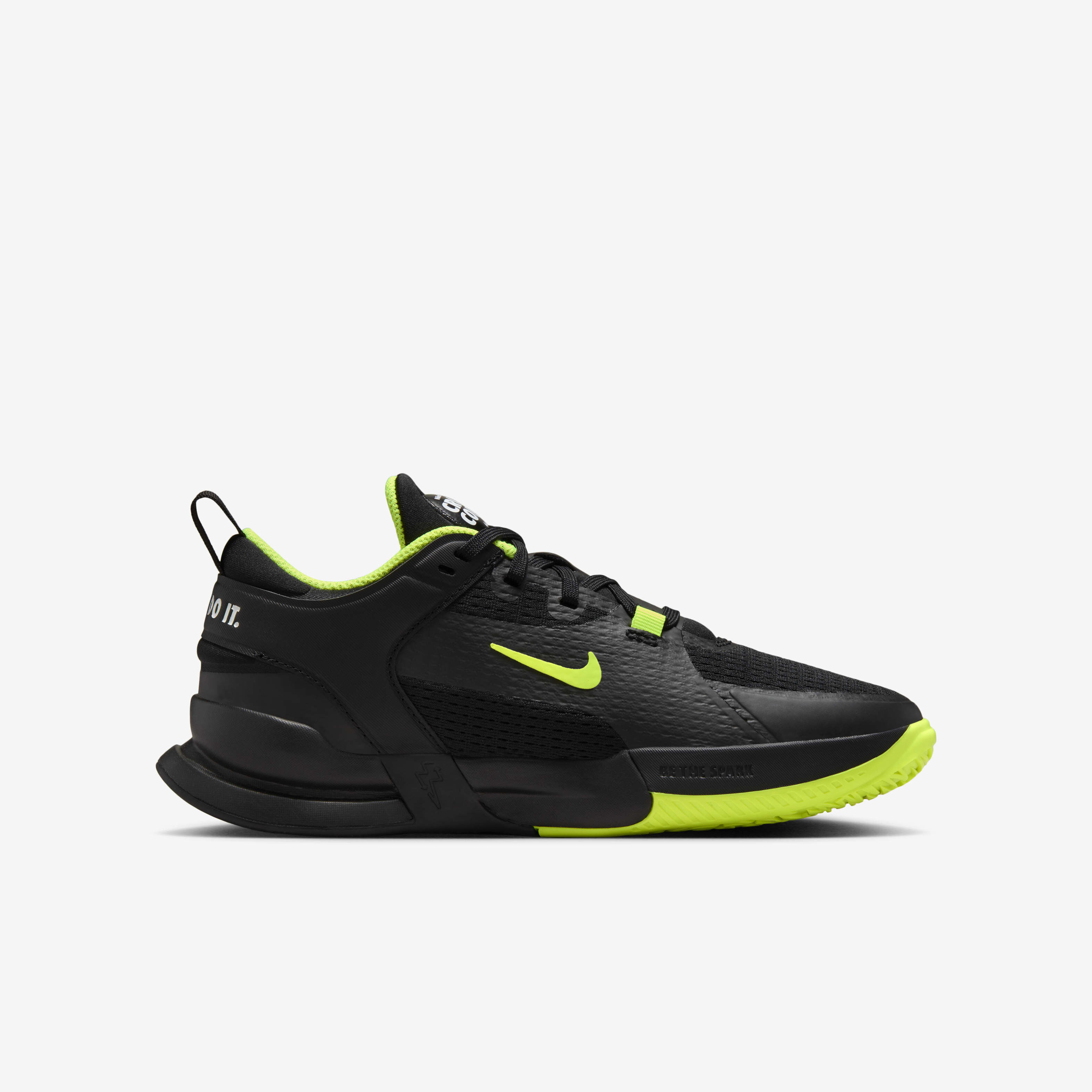 Buy Nike Crosscourt Younger Older Kids Shoes Black White Volt Nike Saudi Official