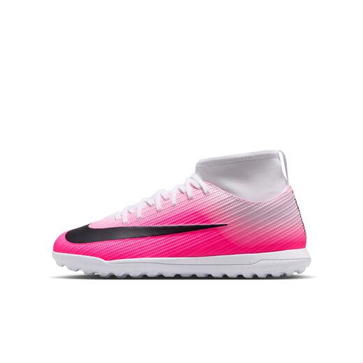 Kids' Shoes & Sneakers-Nike, Nike Jr. Mercurial Superfly 11 Club, Little Kids' Turf High-Top Soccer Shoes
