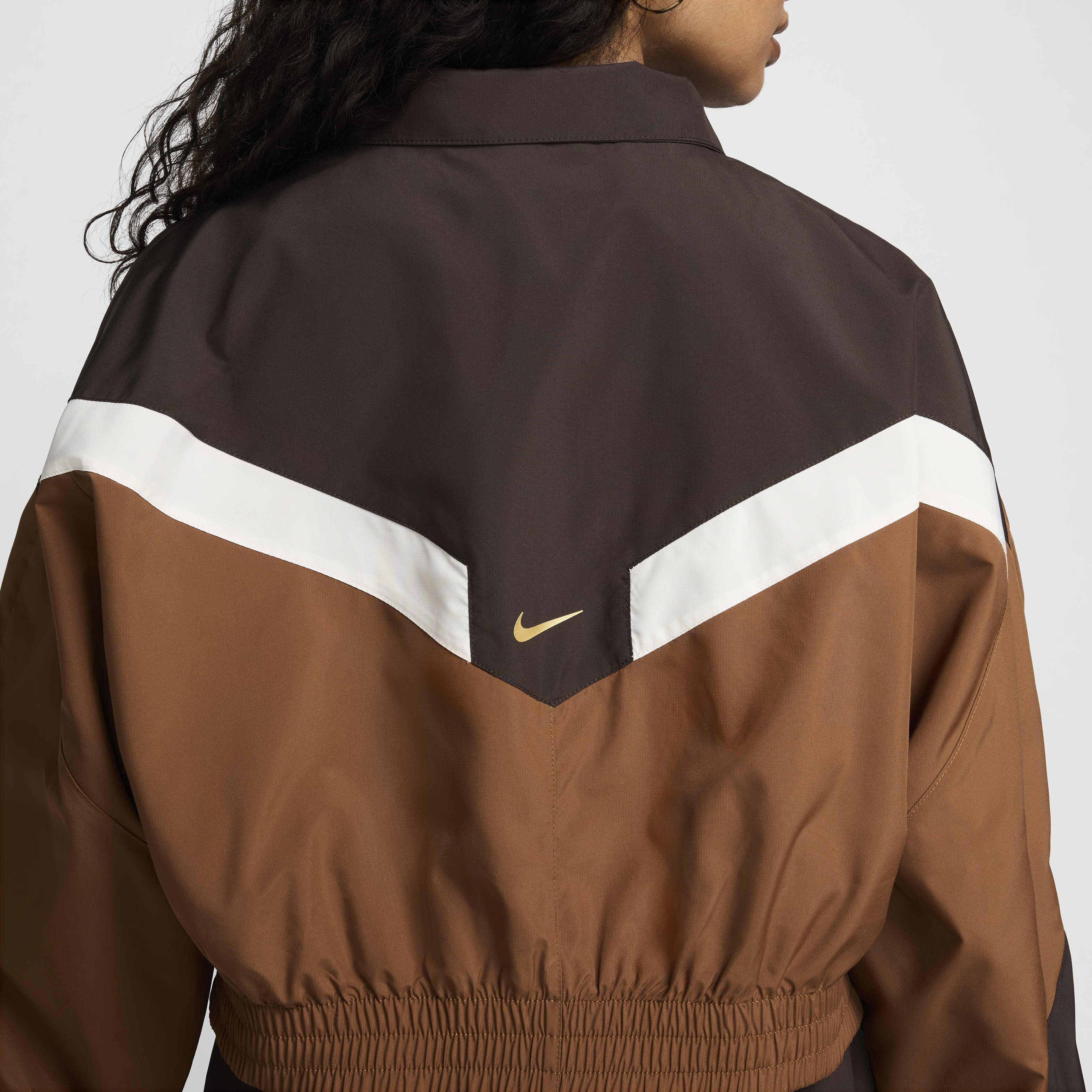 Nike brown jacket best sale