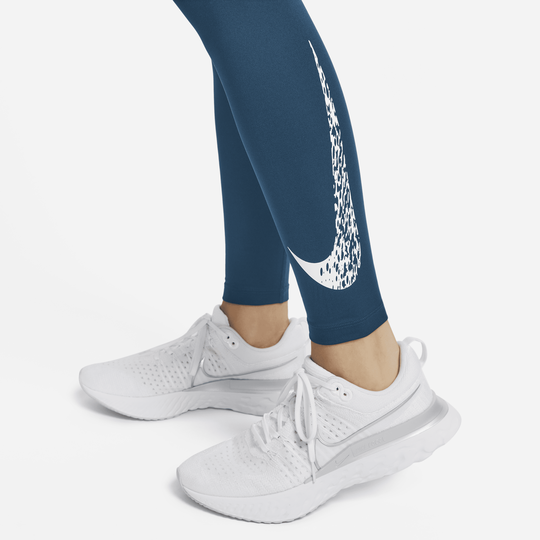 Nike swoosh running sales tights