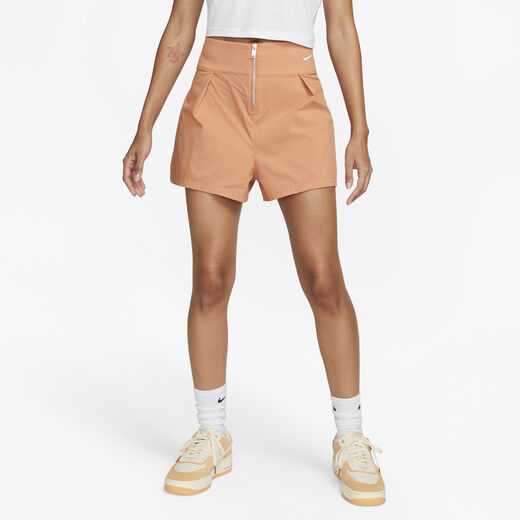 Orange-Nike, Nike Sportswear Collection, Women's Trouser Shorts