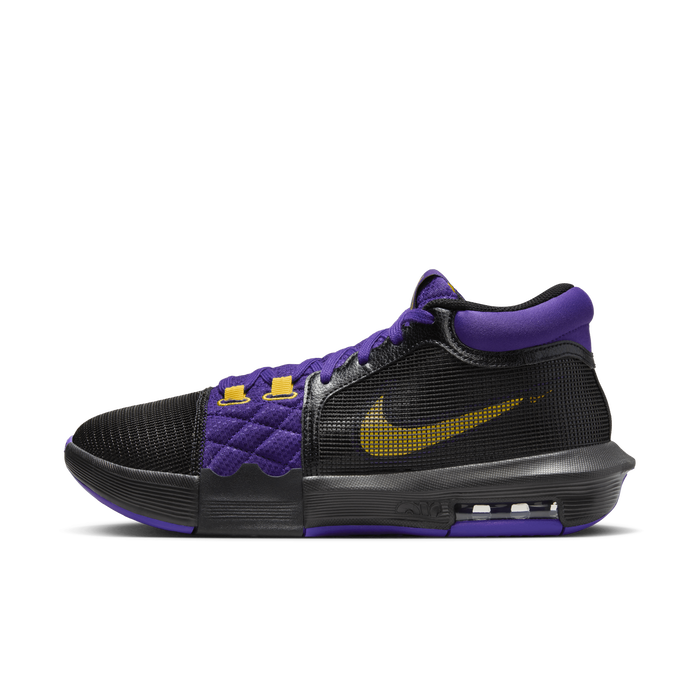 Lebron witness 4 hot sale purple and yellow