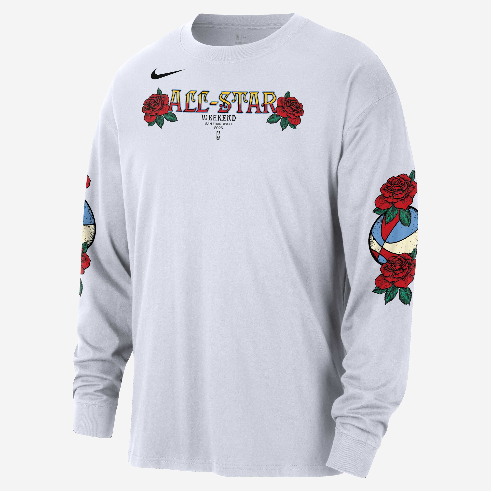 Buy 2025 All-Star Weekend Men's Nike NBA Long-Sleeve Max90 T
